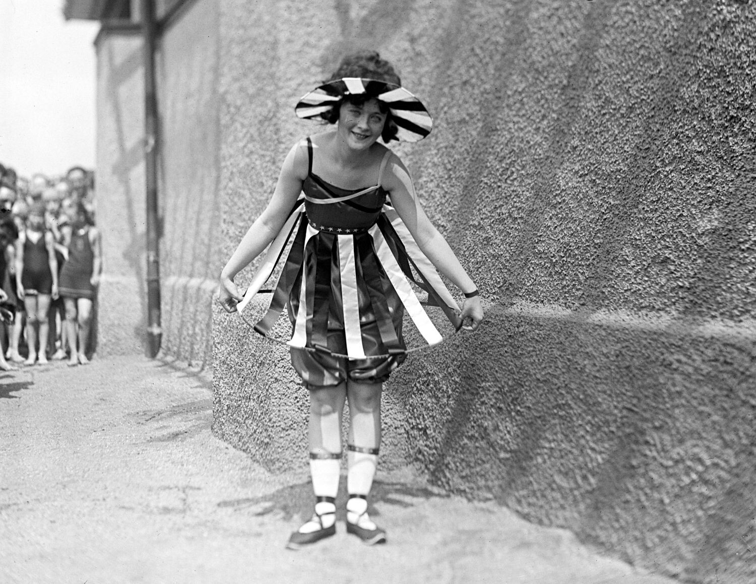 1919 Bathing Beauty Vintage Photograph 8.5\ 1919 Bathing Beauty Vintage Photograph 8.5\
