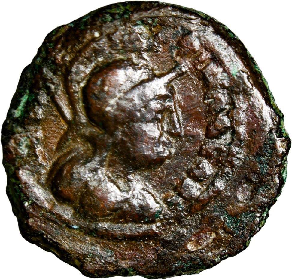 VERY RARE Decapolis. Philadelphia. Pseudo-autonomous Judaea 1st century A.D wCOA VERY RARE Decapolis. Philadelphia. Pseudo-autonomous Judaea 1st century A.D wCOA