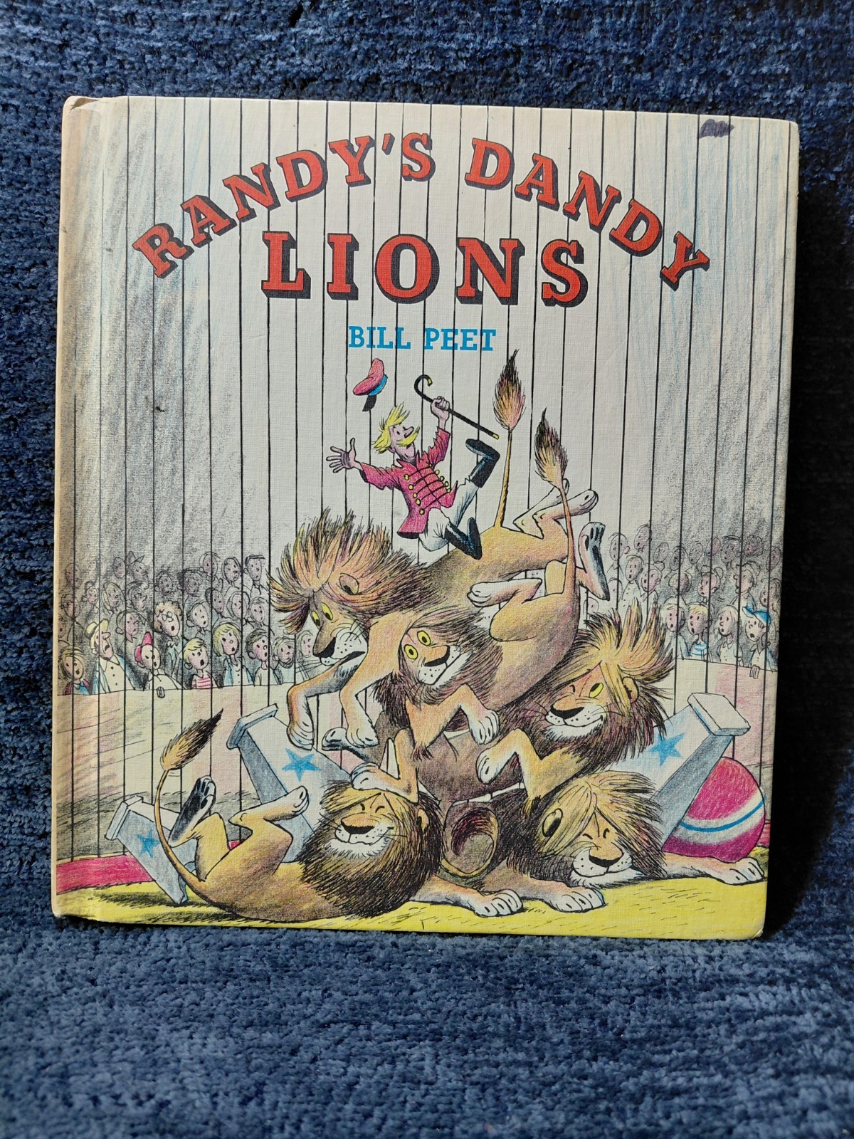 RANDY\'S DANDY LIONS by Bill Peet 1964 Children Book Club Vintage 