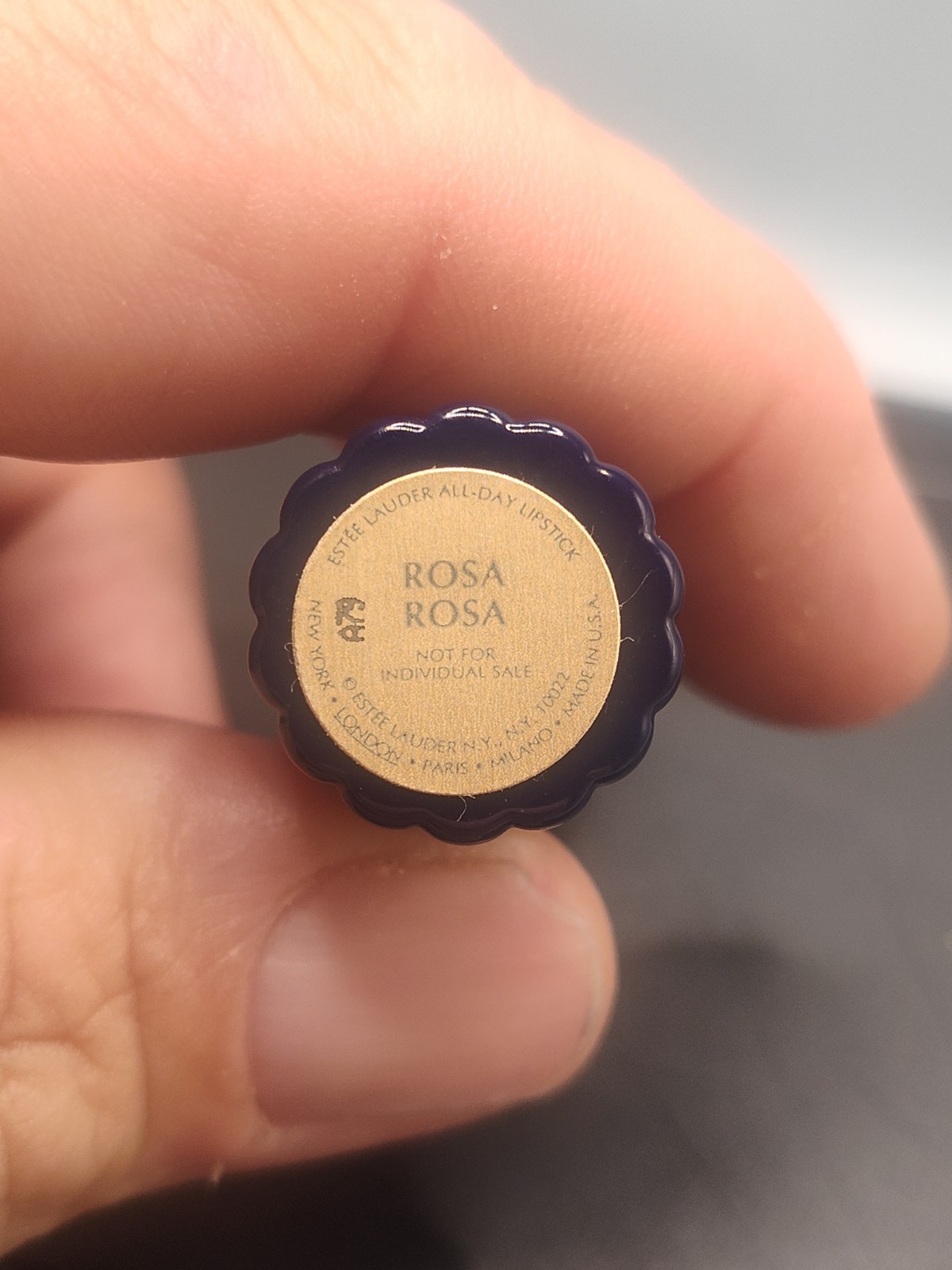 Estee Lauder All-Day Vintage Lipstick Rosa Rosa NWOB Full Size Blue Tube Estee Lauder All-Day Vintage Lipstick Rosa Rosa NWOB Full Size Blue Tube