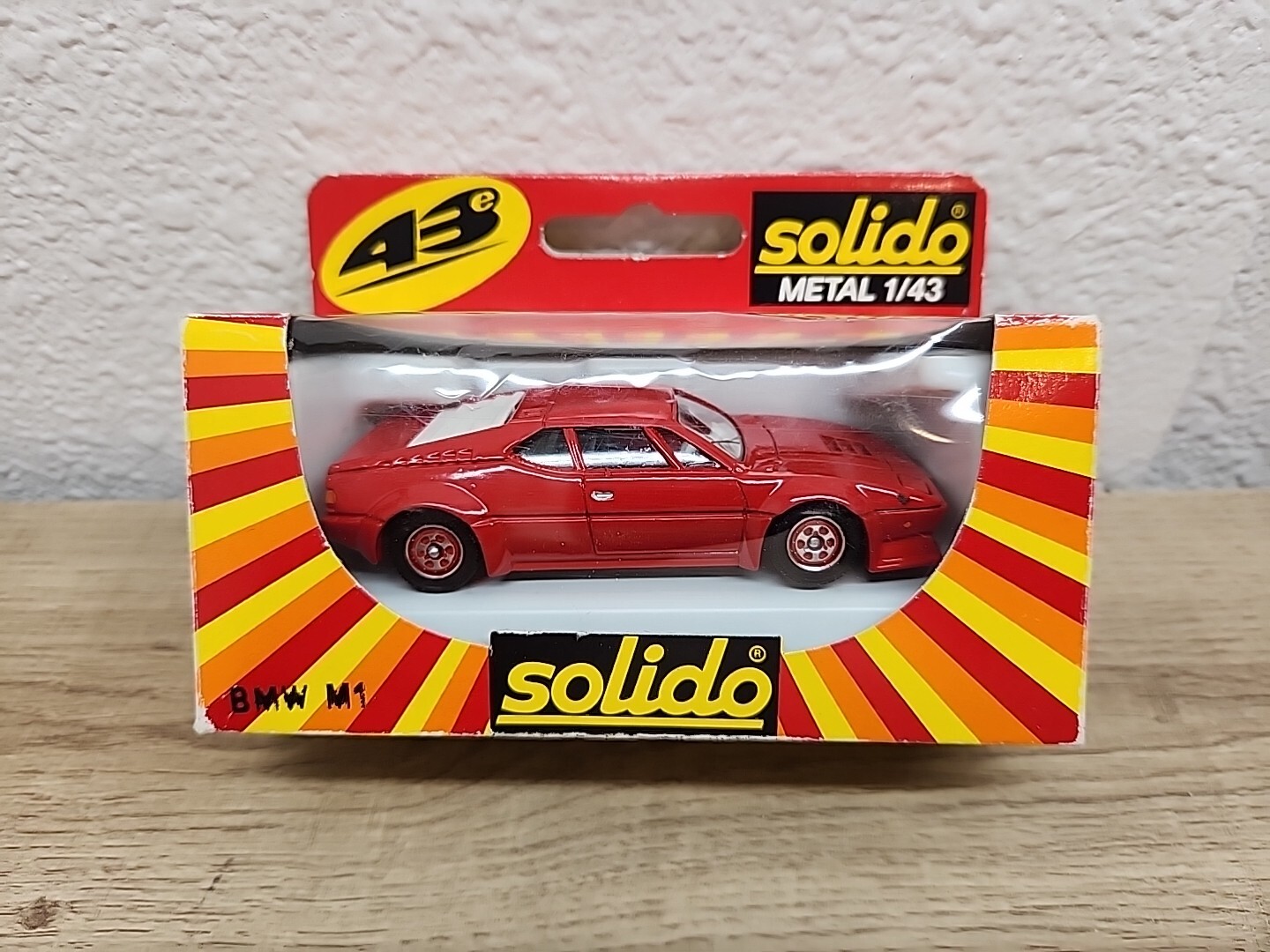 Solido No. 1209 BMW M1 1/43 New In Box Solido No. 1209 BMW M1 1/43 New In Box