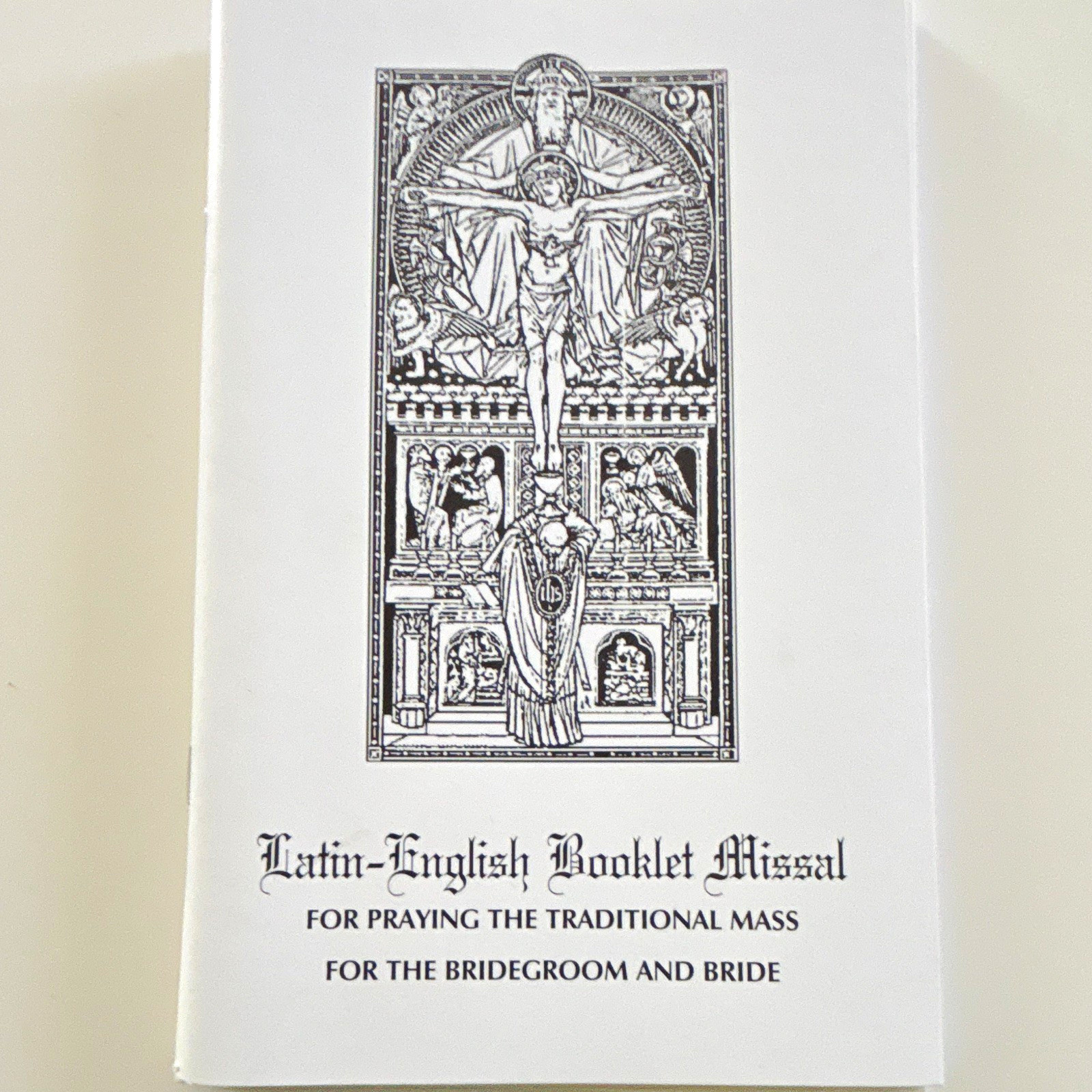 Latin-English Booklet Missal for Praying the Traditional Mass for Marriage