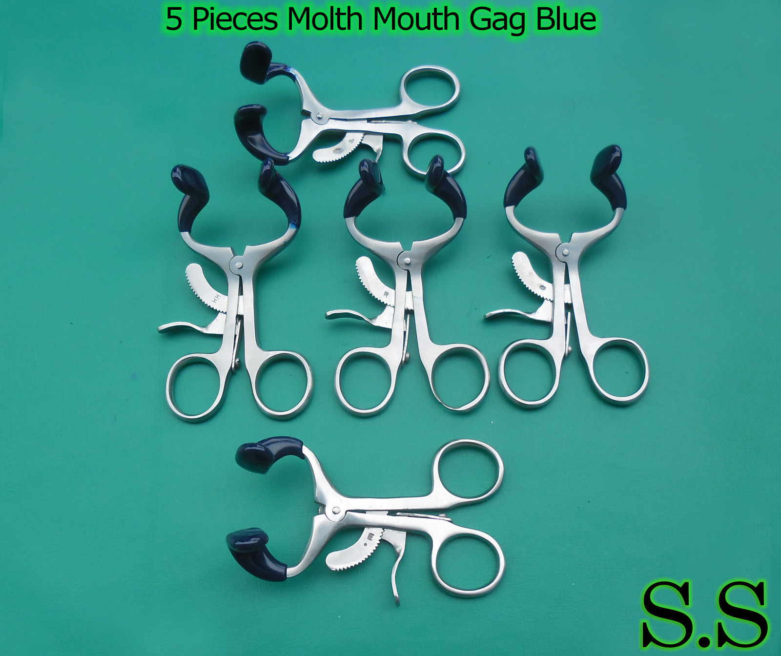 5 Molt Mouth Gag Blue 4.5\