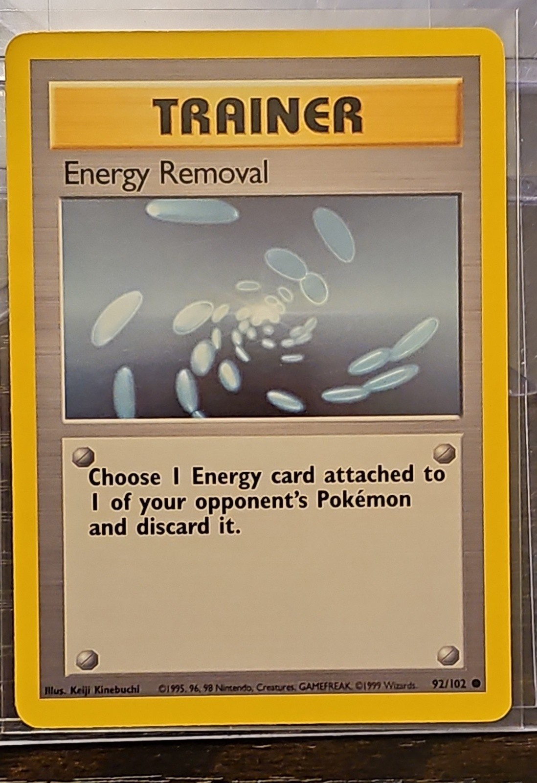 Energy Removal 092/102 Base Set Regular Energy Removal 092/102 Base Set Regular