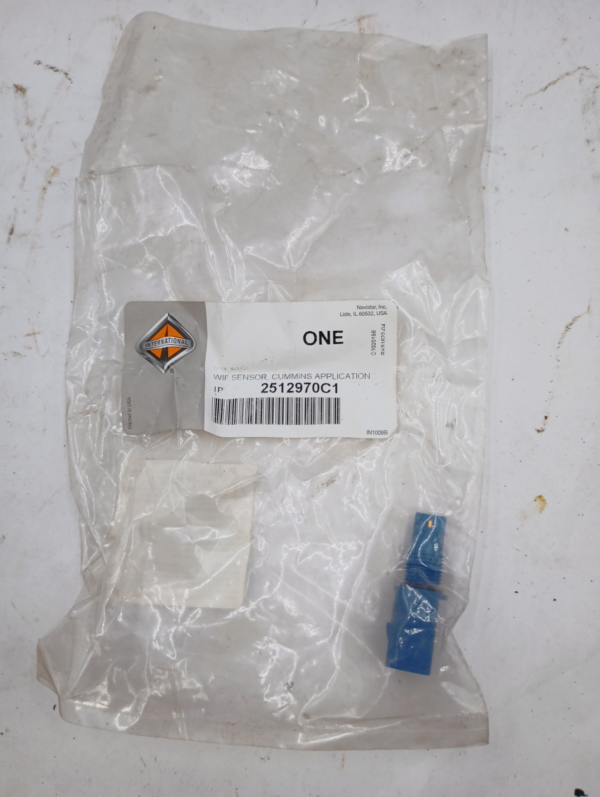 GENUINE OEM NAVISTAR 2512970C1 FUEL WATER IN FUEL WIF SENSOR PROBE INTERNATIONAL