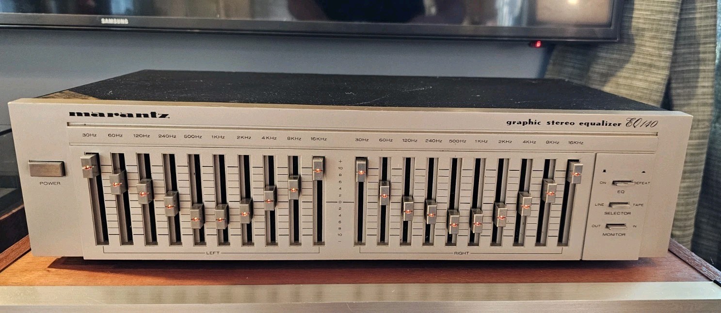 Marantz EQ140 Graphic Equalizer RECAPPED, WIMAs, Fully Serviced, Tested Working