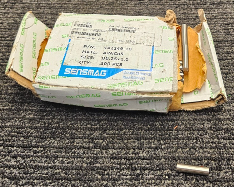 (QTY 300) Sensmag 442249-10 Magnet 0.25\