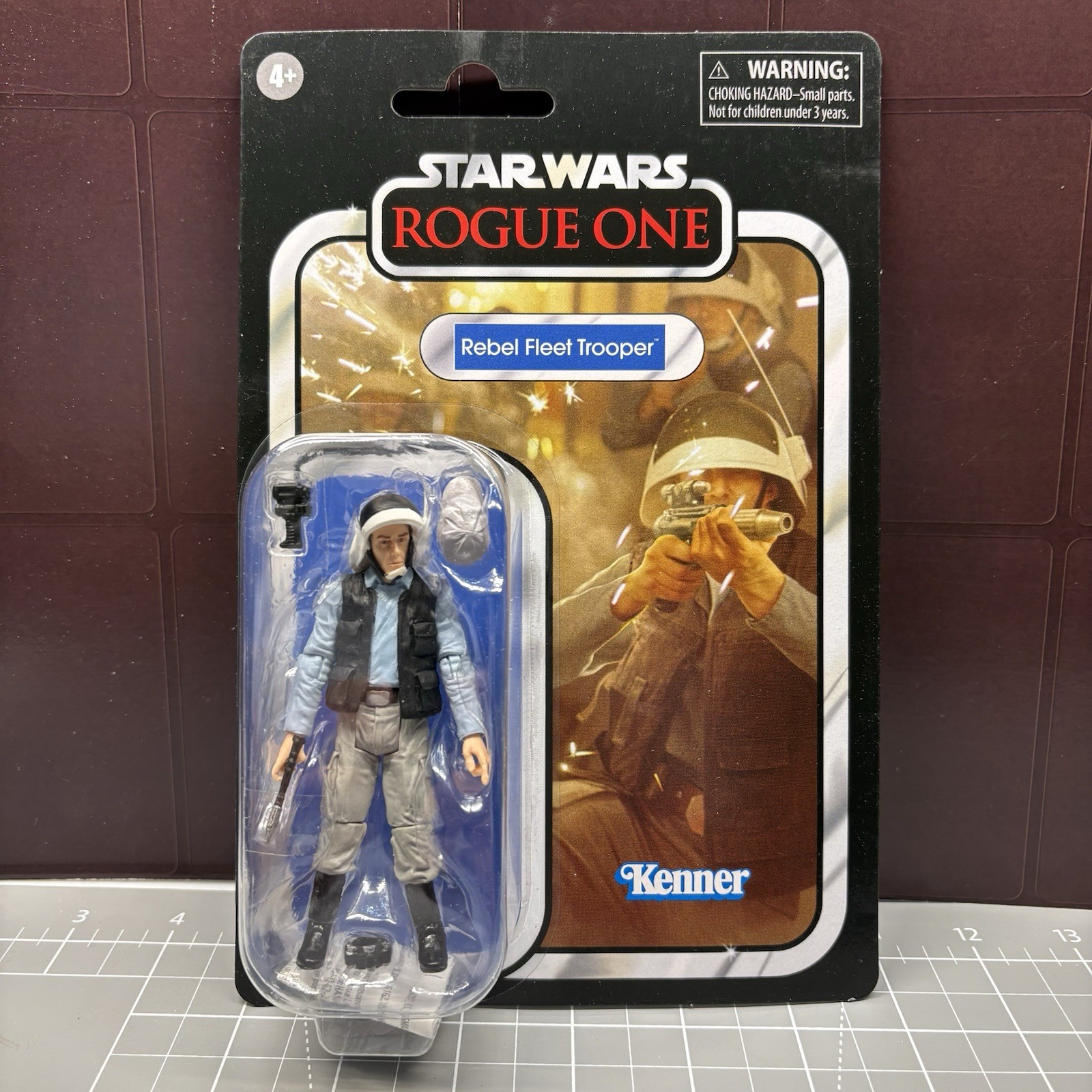Star Wars TVC VC183 Rebel Fleet Trooper Rogue One Carded Vintage Collection