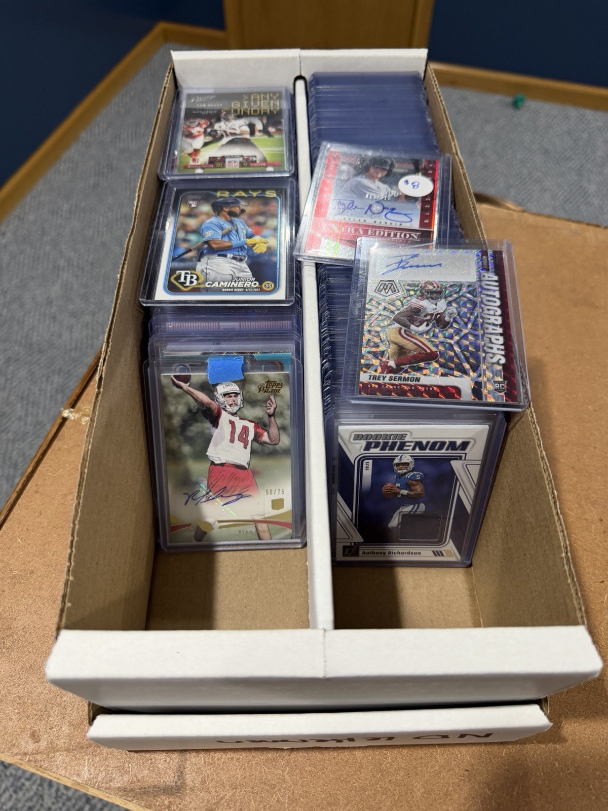 Massive 300 Card ROOKIE, Auto, #erd, Refractor Lot 4 SALE. STARS LEBRON,BRADY🔥