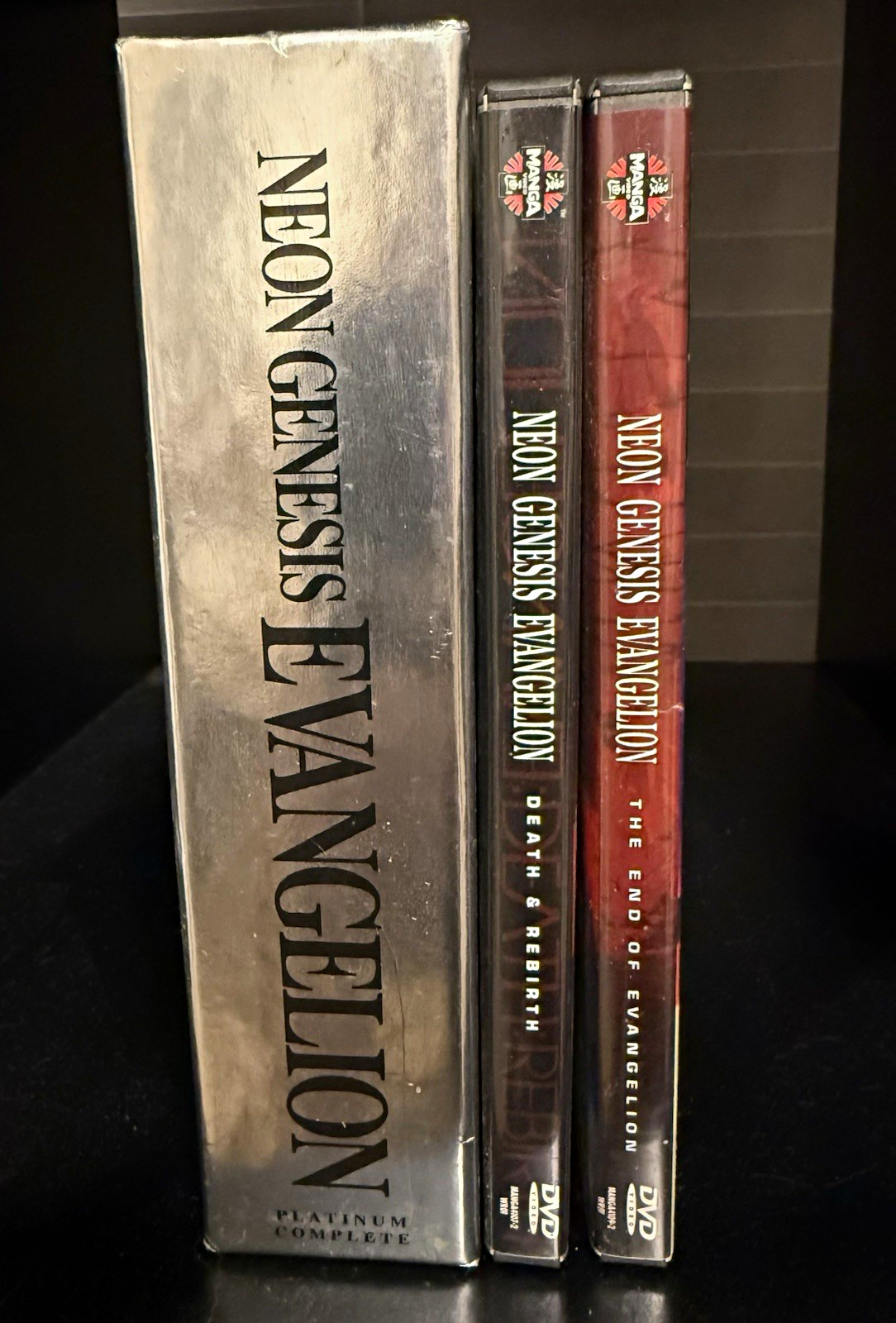Neon Genesis Evangelion Platinum Complete DVD Box Set + Movies