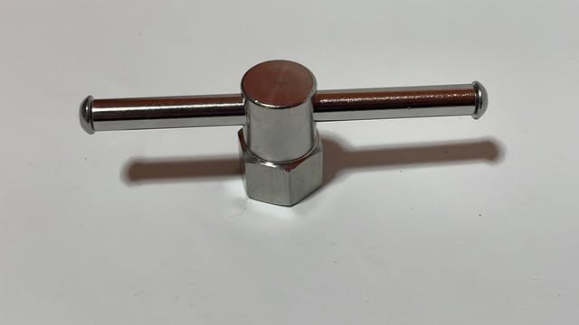 Wilton Style Bench Vise Lock Down Handle Nut Swivel Handle  7/16-14 Stainless