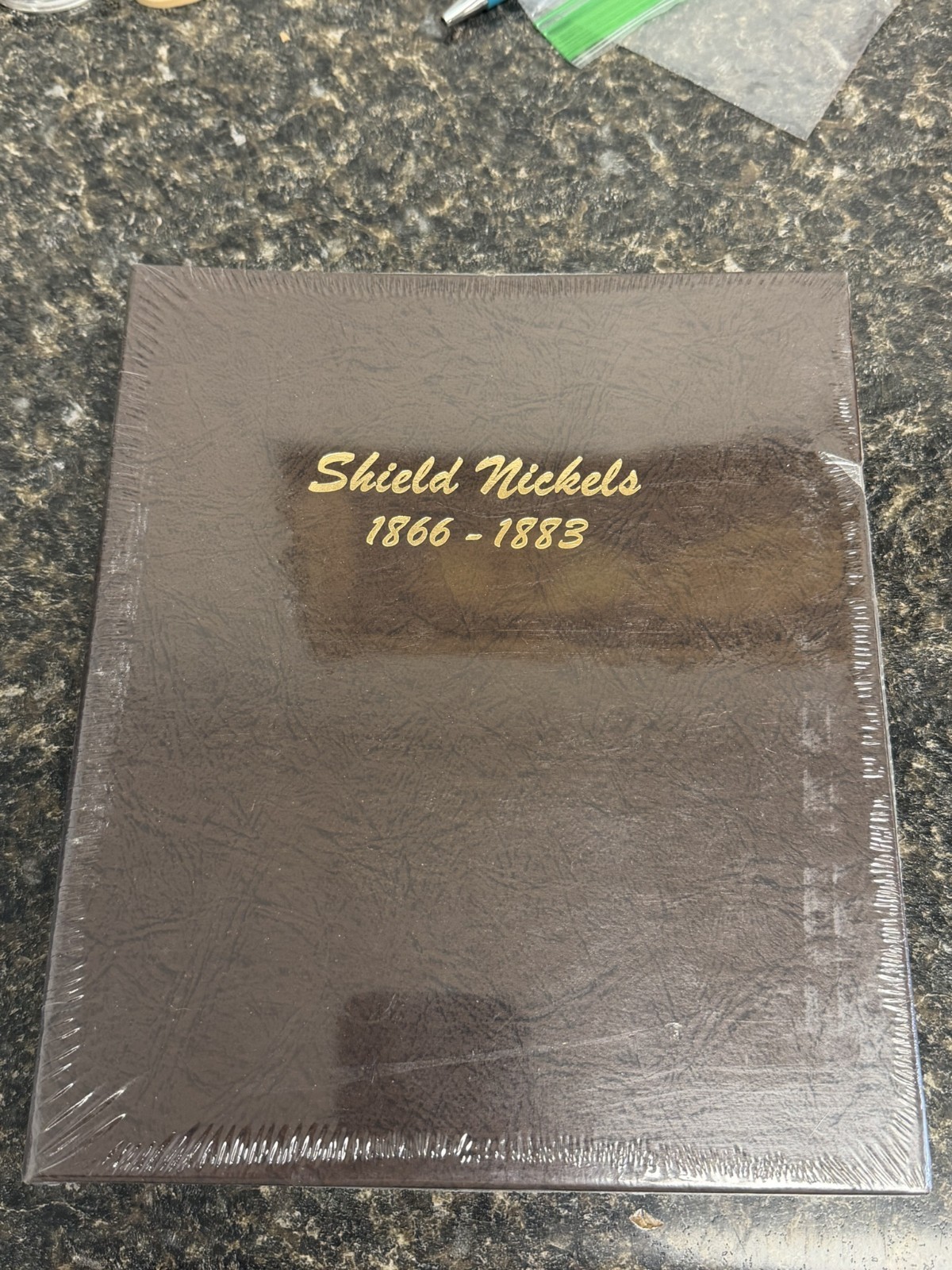 DANSCO COIN ALBUM #6110 SHIELD NICKELS 1866-1883 NEW SEALED RARE
