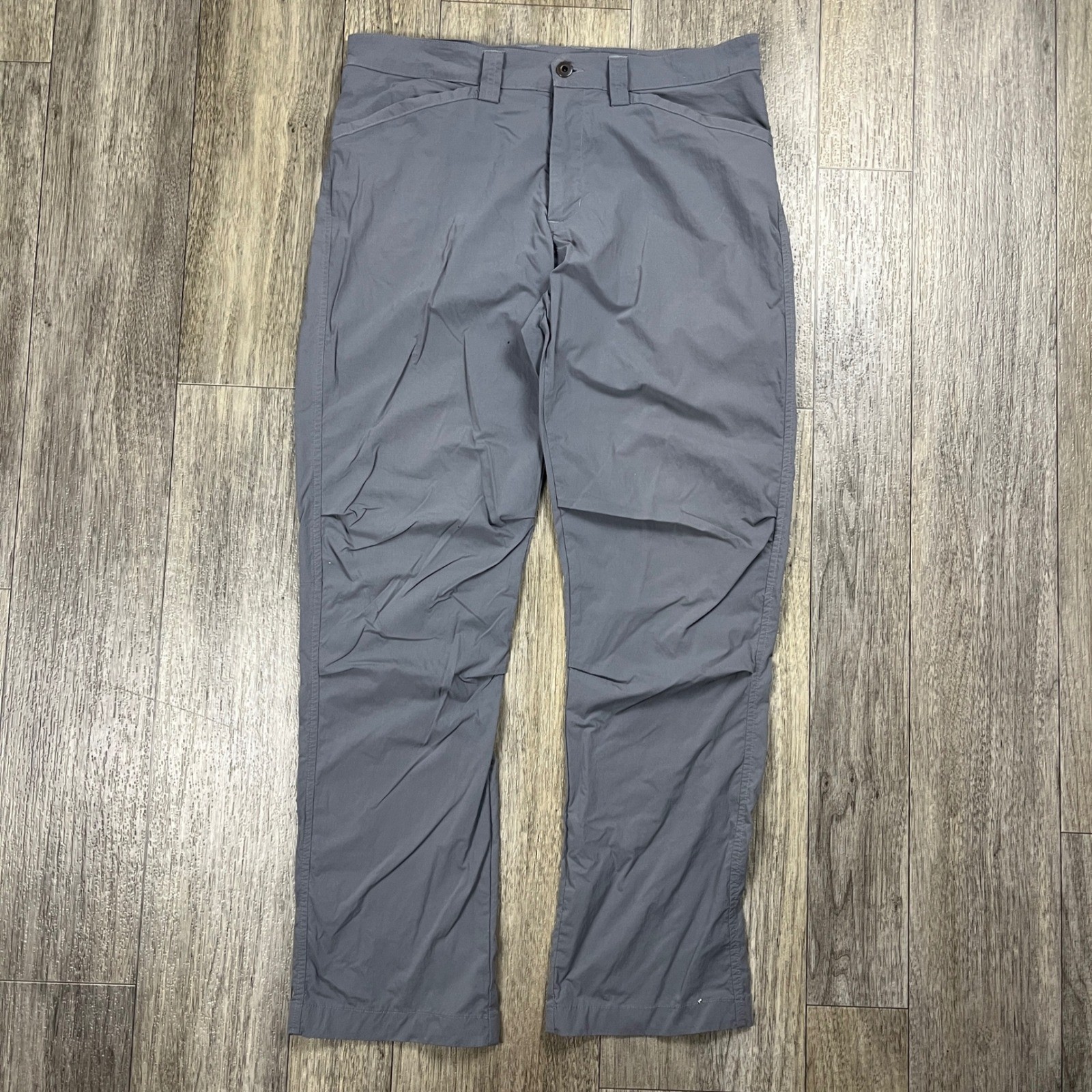 GORUCK Simple Pants Mens 34x32 Gray Tactical Hiking Rucking Made in USA Stretch