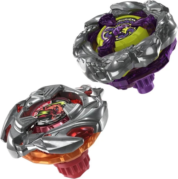Coil Orochi 6-6OLF Pearl Tiger 3-85WB Beyblade X Booster Pack 2-Pack Coil Orochi 6-6OLF Pearl Tiger 3-85WB Beyblade X Booster Pack 2-Pack