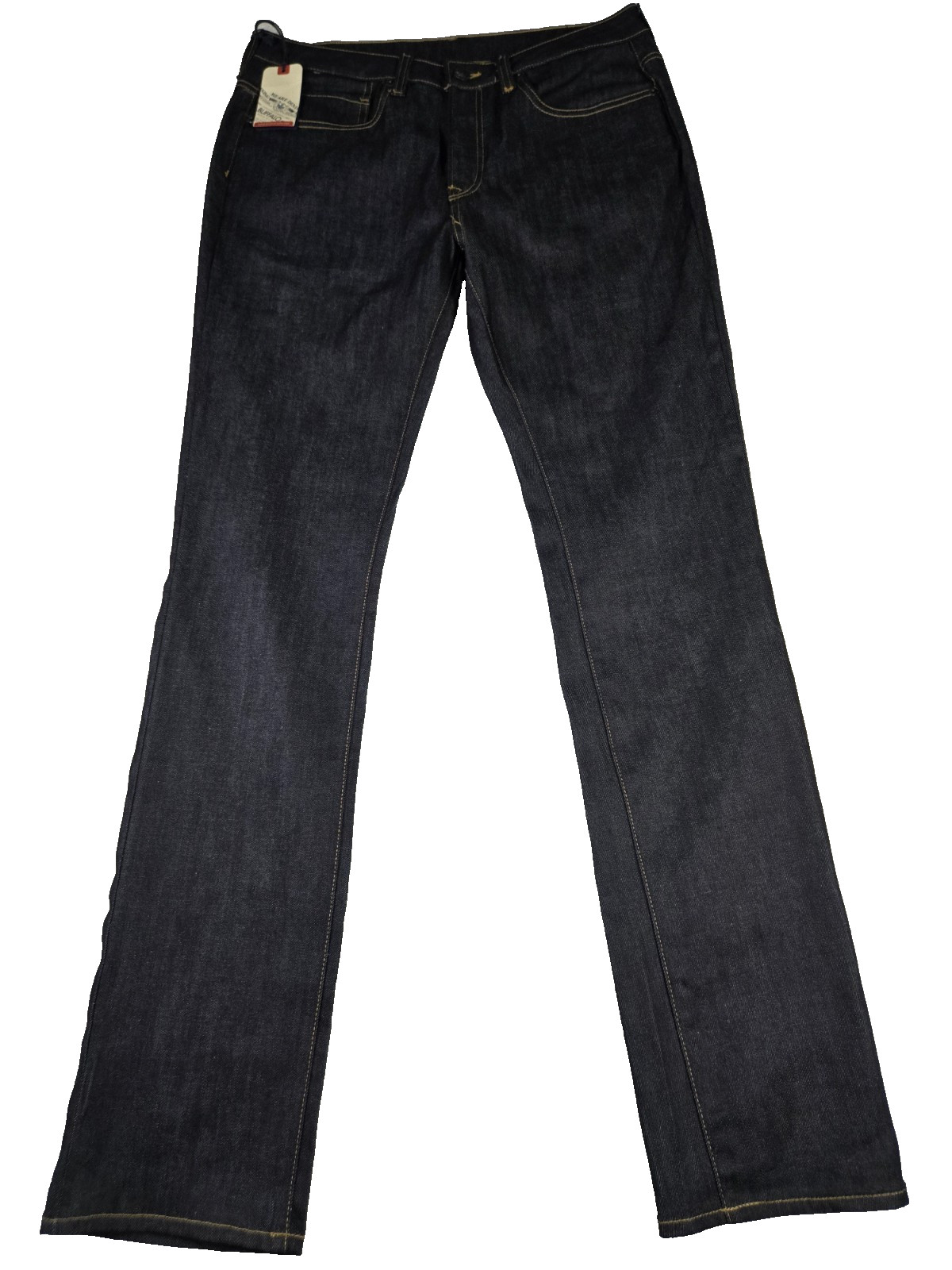 Buffalo David Bitton Slim Ash Dark Blue Jeans Mens Size 34 x 34 Western New Tags Buffalo David Bitton Slim Ash Dark Blue Jeans Mens Size 34 x 34 Western New Tags