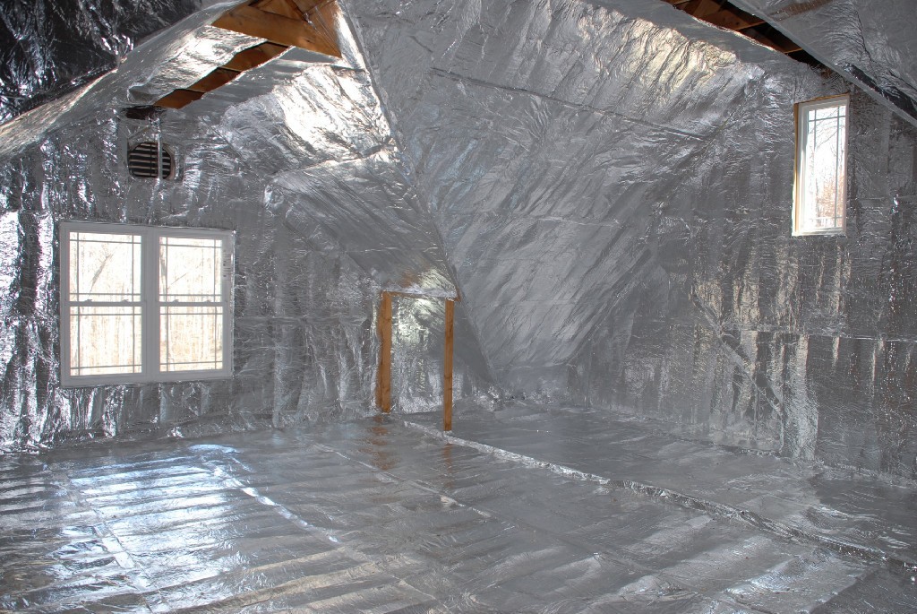 2500sqft Radiant Barrier Solar Attic Foil Reflective NASA Insulation 2x1250 perf
