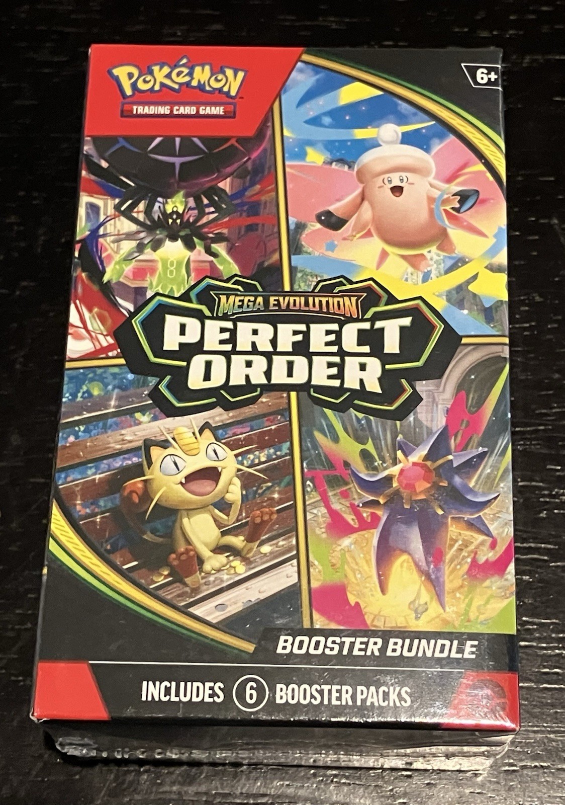 Pokémon Perfect Order Booster Bundle ME03-6 Packs-NEW SEALED-Fast Shipping