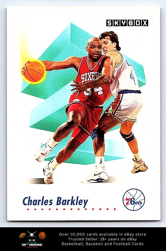 1991-92 SkyBox #211 Charles Barkley 1991-92 SkyBox #211 Charles Barkley