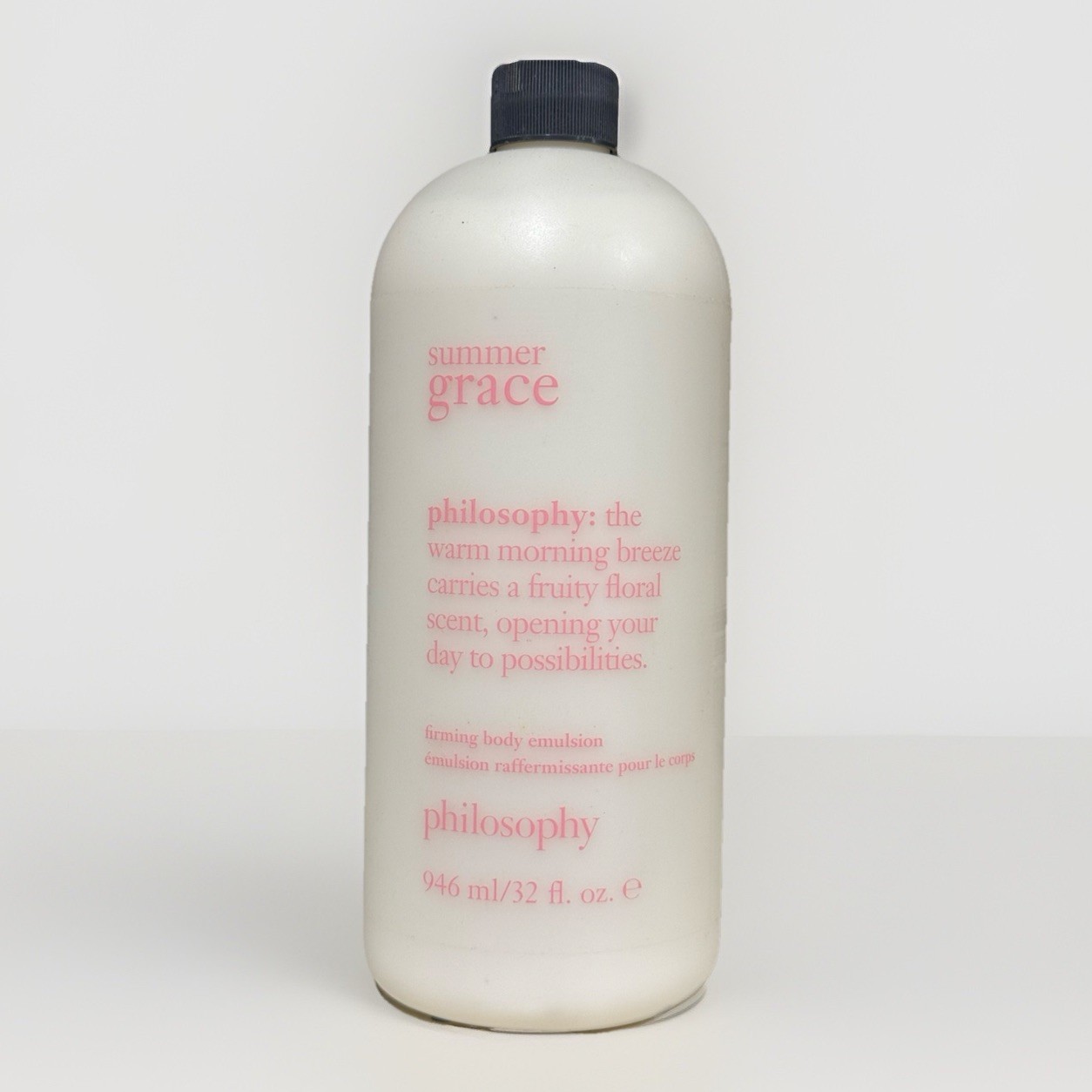 Philosophy Summer Grace Firming Body Emulsion 32 Oz New