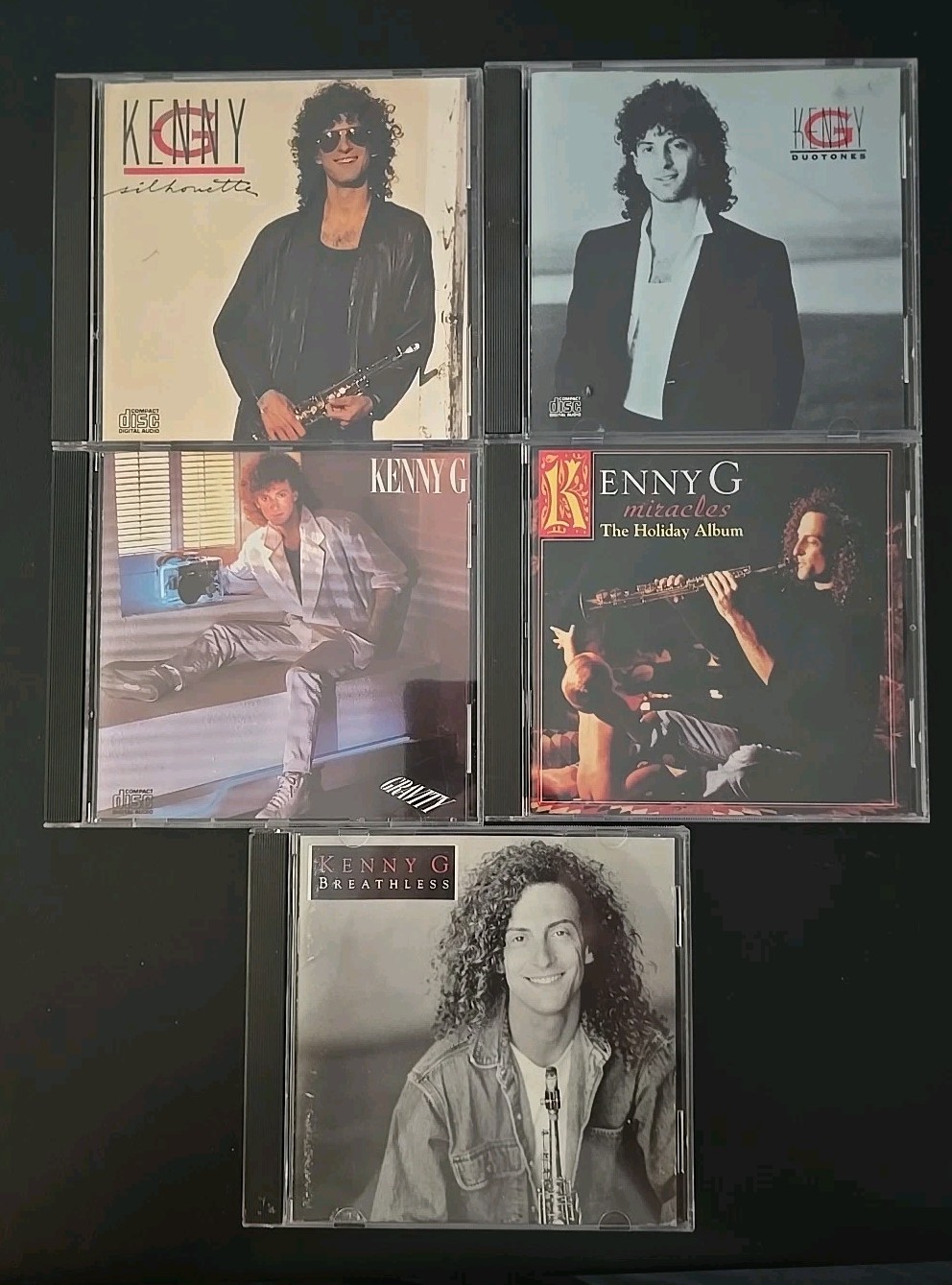 Kenny G 5 Cd Lot See Pictures For Titles And Songs  Fast Safe Shipping 