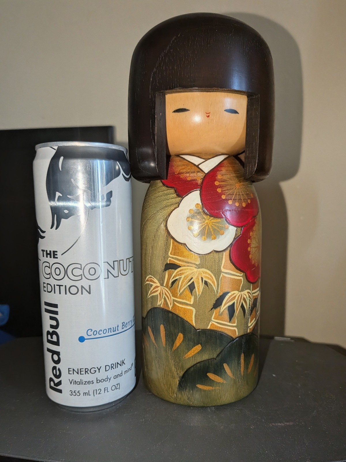 Vintage Creatve Sosaku Japanese Kokeshi by Usaburo Large 9.25\ Vintage Creatve Sosaku Japanese Kokeshi by Usaburo Large 9.25\
