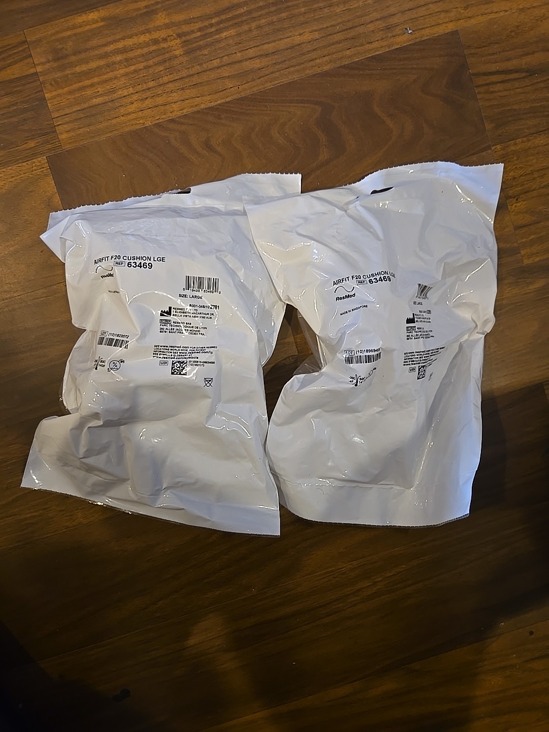 NWT Resmed Airfit F20 Large Full Face Cushion LOT OF 2