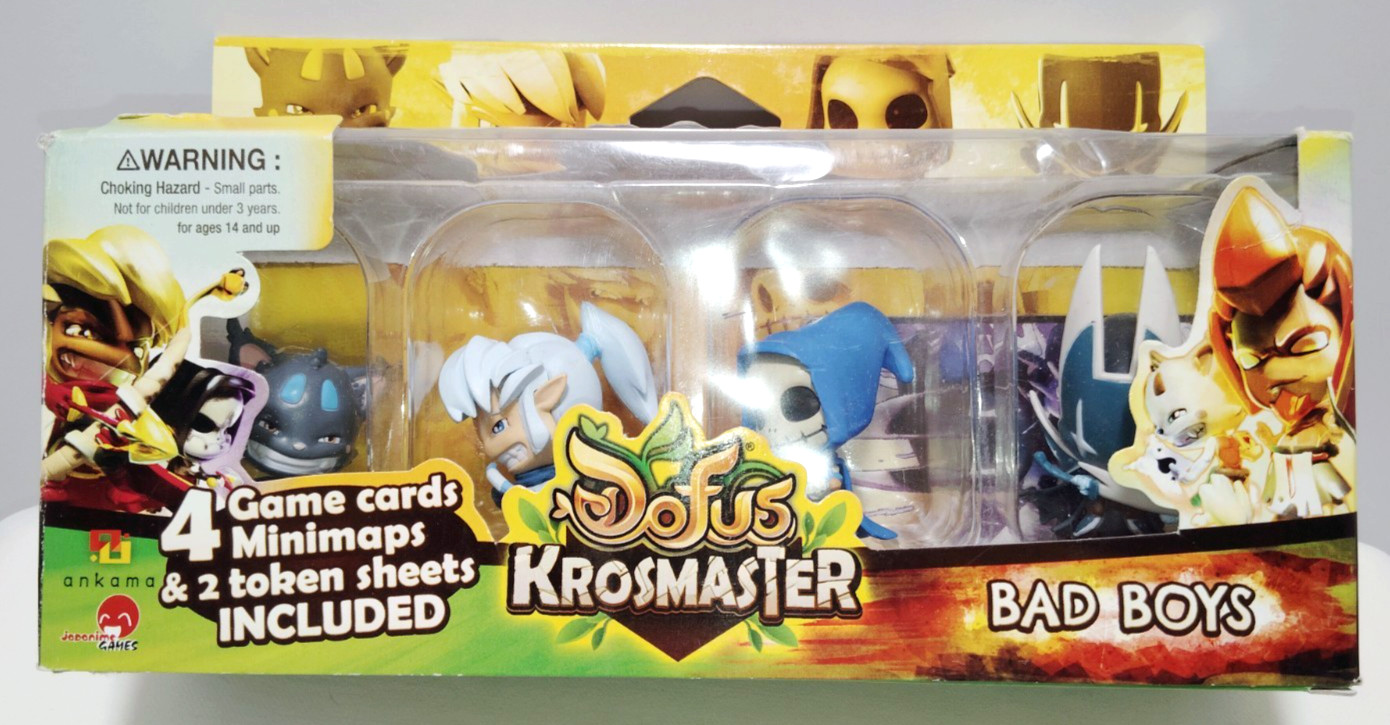 Dofus Krosmaster Arena Exp #7 Bad Boys 4 Miniatures New Japanime