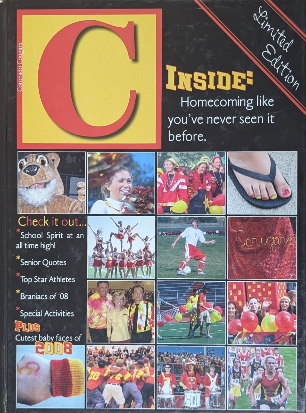 2007 CORONADO HIGH SCHOOL YEARBOOK, COLORADO SPRINGS RECUERDOS Very Good