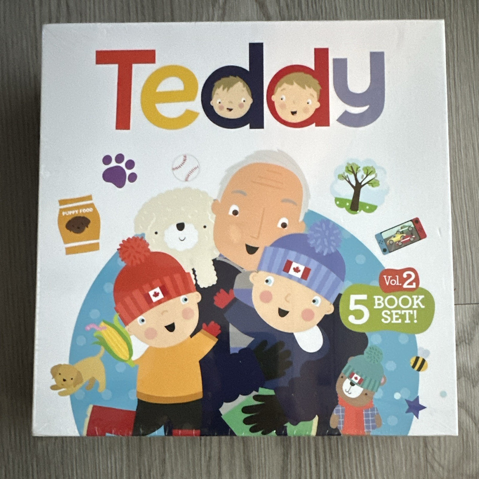 Teddy Vol. 2 5-Book Illustrated Set Picture Books Ryan Cohen Teddy Vol. 2 5-Book Illustrated Set Picture Books Ryan Cohen