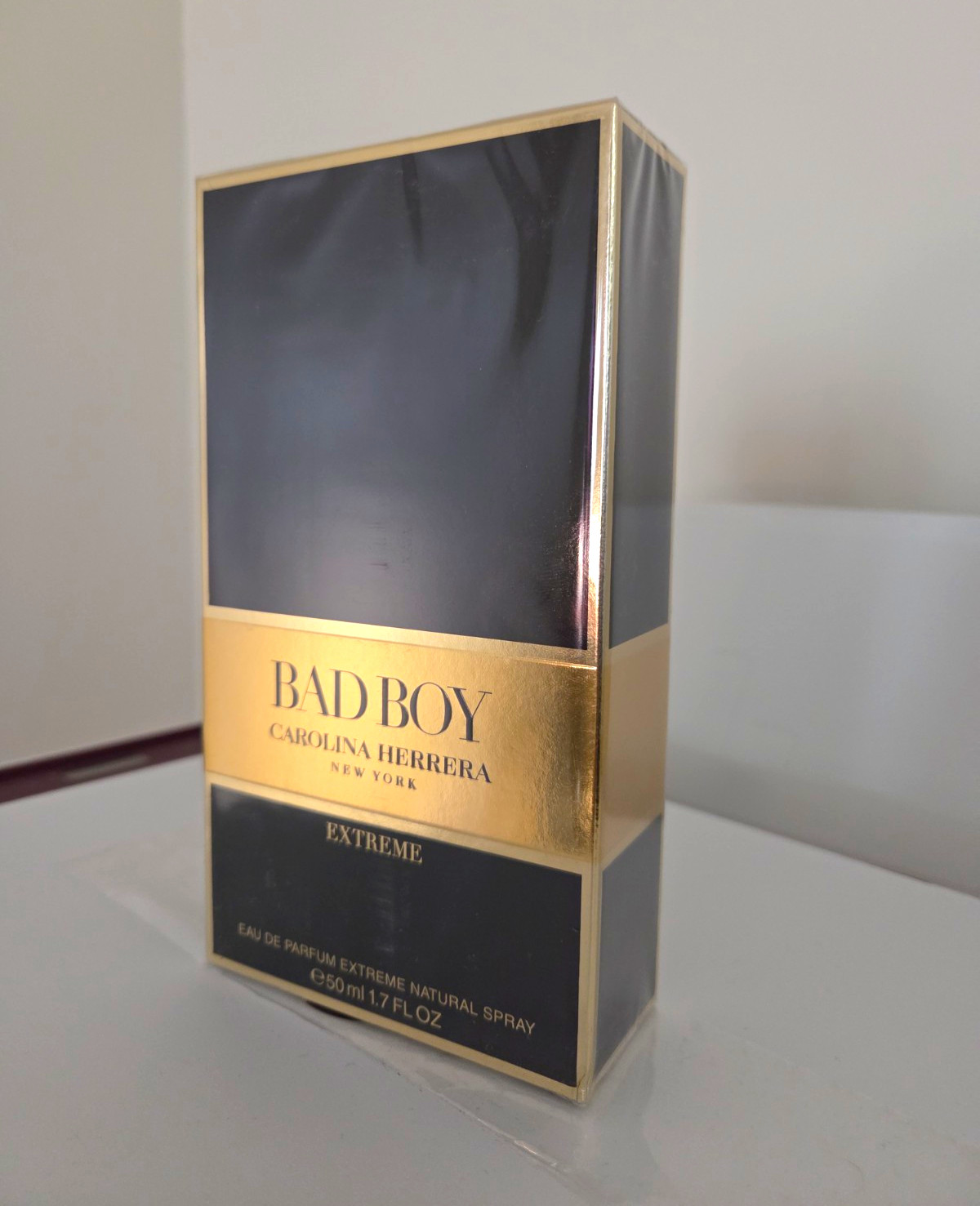 Carolina Herrera Bad Boy Extreme Eau de Parfum Spray, 1.7 fl oz Regular Size