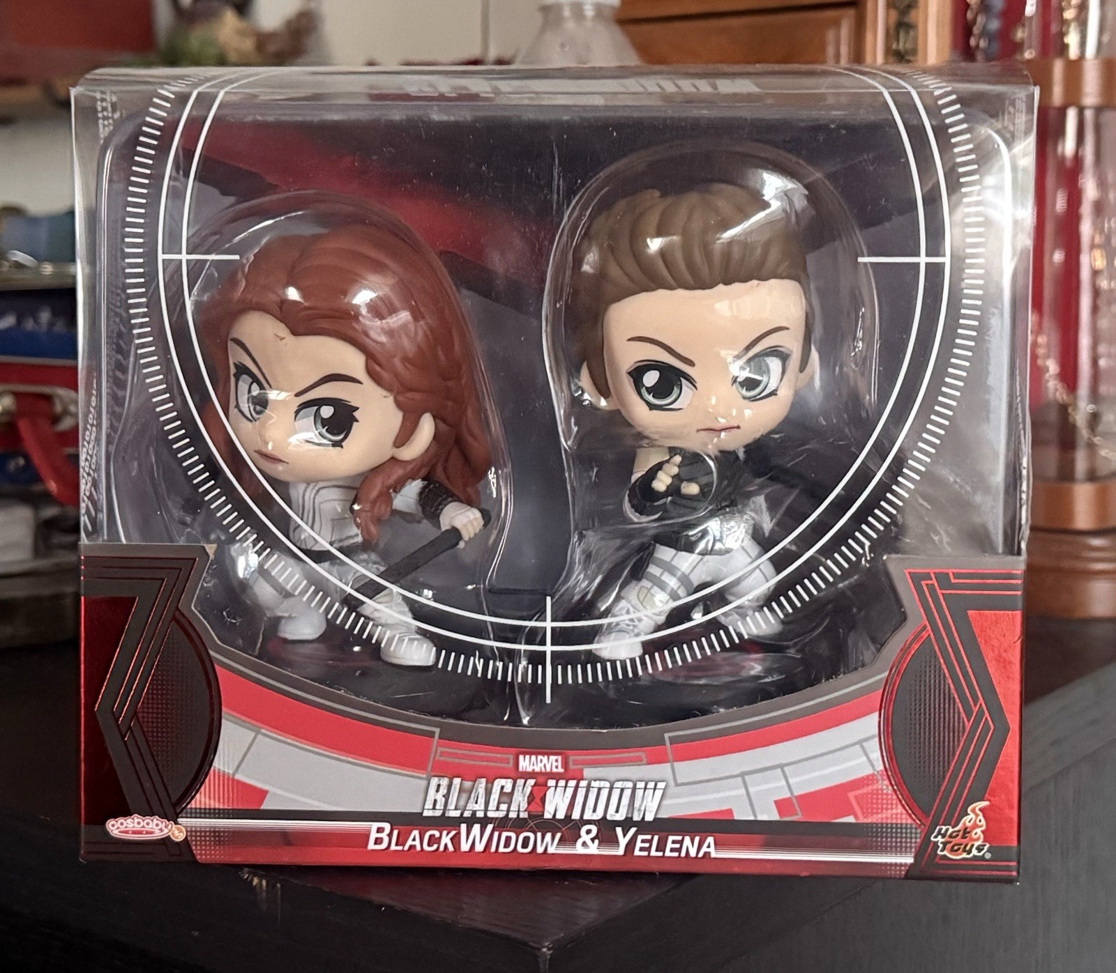 Hot Toys COSB752 BLACK WIDOW & YELENA Cosbaby Collectible Set Hot Toys COSB752 BLACK WIDOW & YELENA Cosbaby Collectible Set