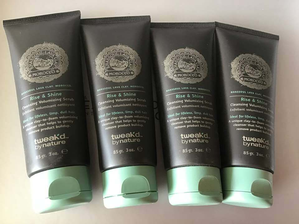 4 Tweak-d by Nature Rise and Shine Cleansing Volumizing Scrub 3 oz.  NEW