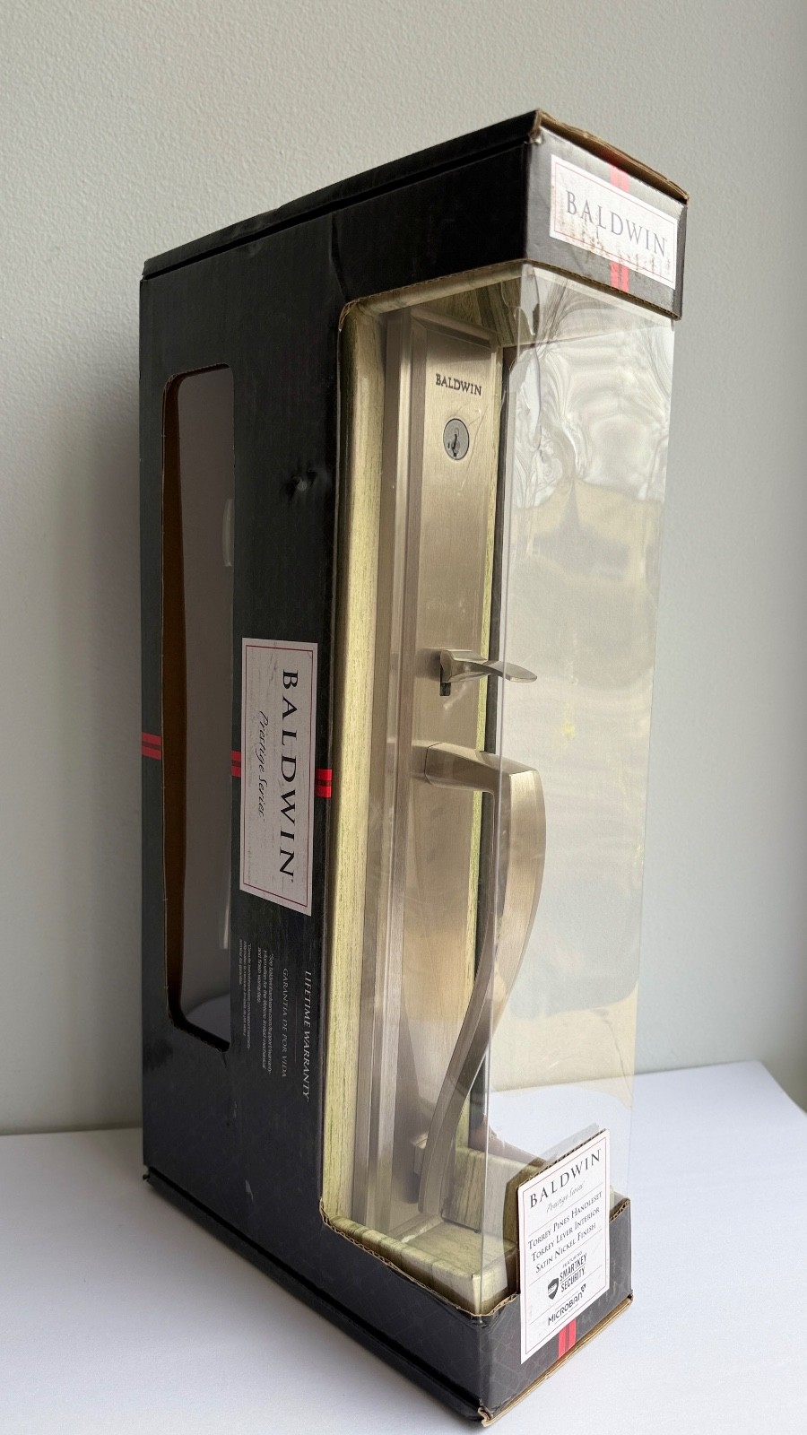 Baldwin Prestige Series 91800-048 Handle set With Door Handle SmartKey Security Baldwin Prestige Series 91800-048 Handle set With Door Handle SmartKey Security