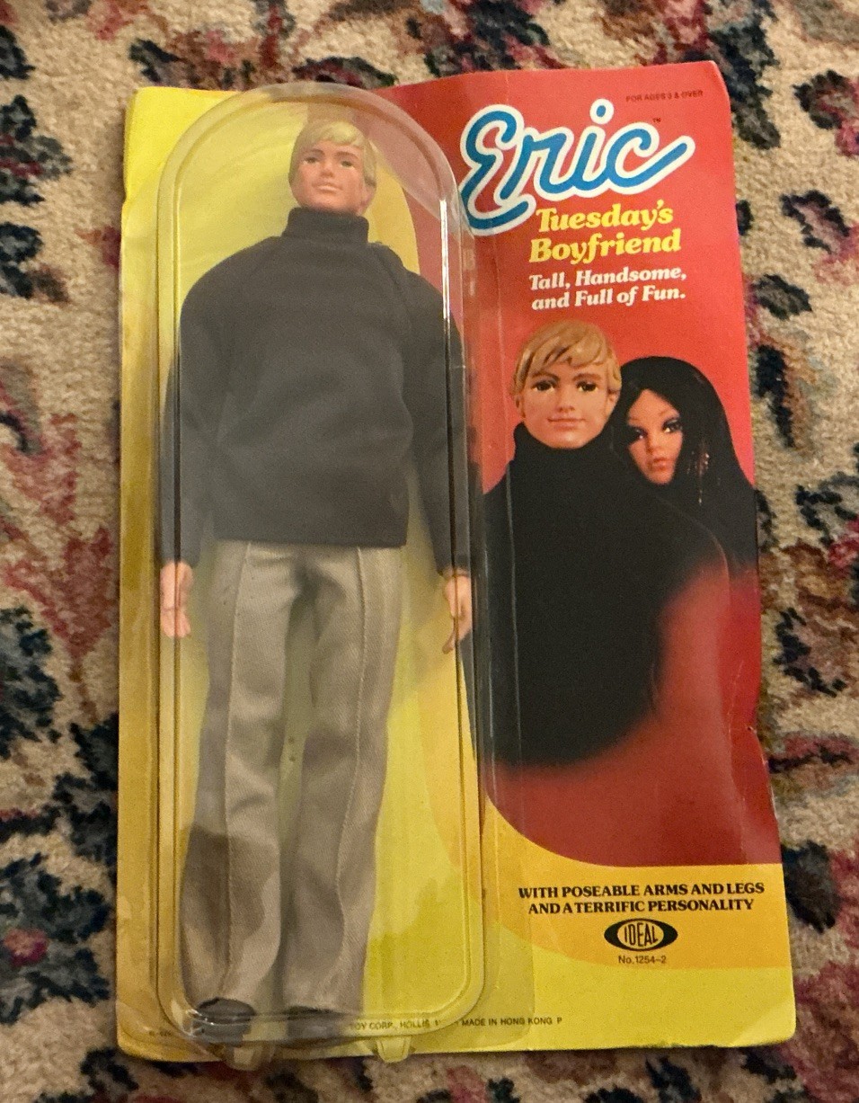 1976 Ideal Tuesday\'s Boyfriend ERIC New Vintage #1254 Dressed Doll 1976 Ideal Tuesday\'s Boyfriend ERIC New Vintage #1254 Dressed Doll