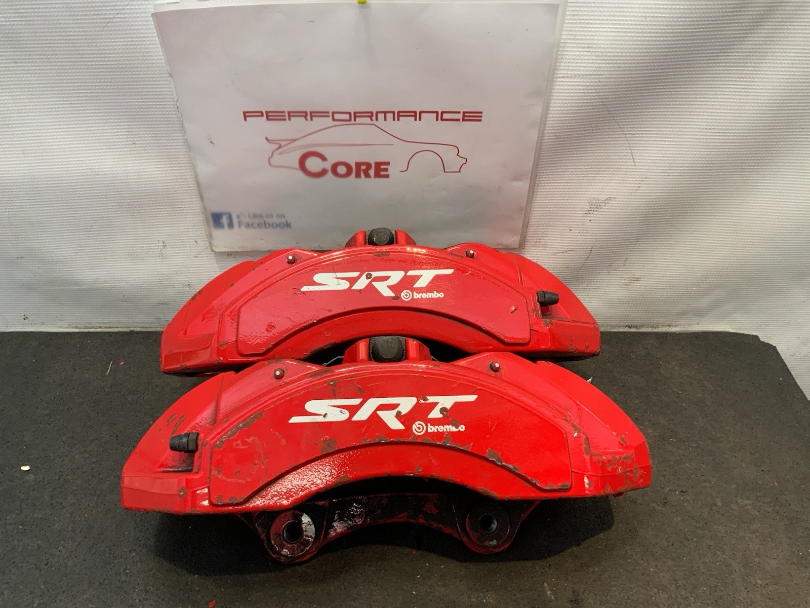 2011 - 2021 Jeep Grand Cherokee SRT 8 Front Brembo Brake Caliper Pair Left Right
