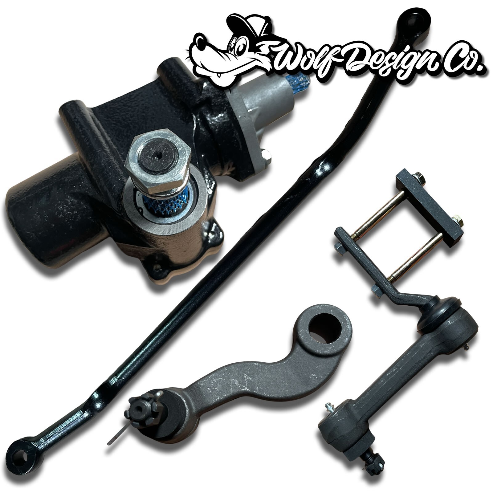 1961-64 Chevy Impala Belair New Power Steering Upgrade Conversion Kit 500 Series