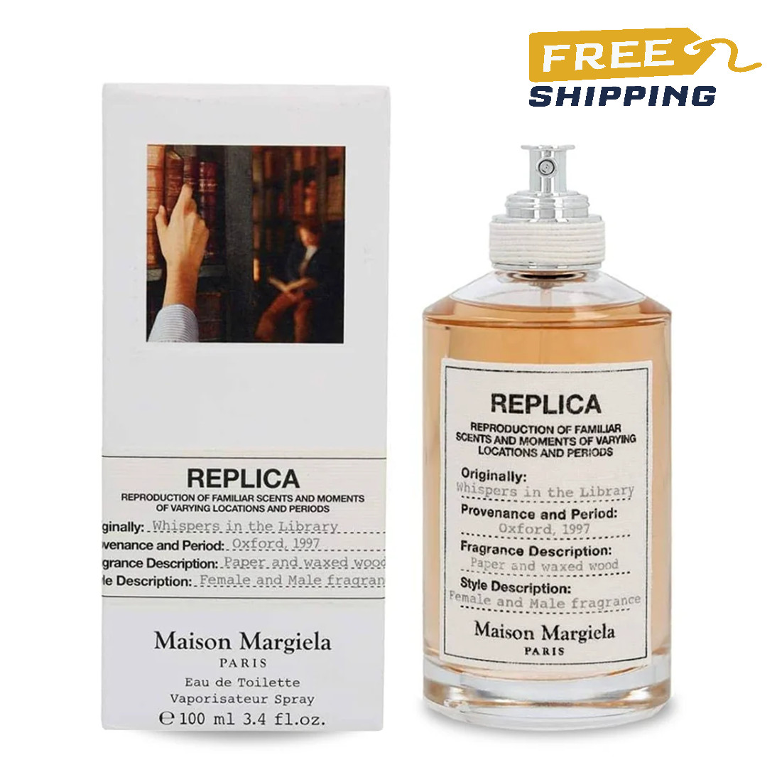 Replica Whispers in the library by by Maison Margiela 3.4 oz EDT Perfume New