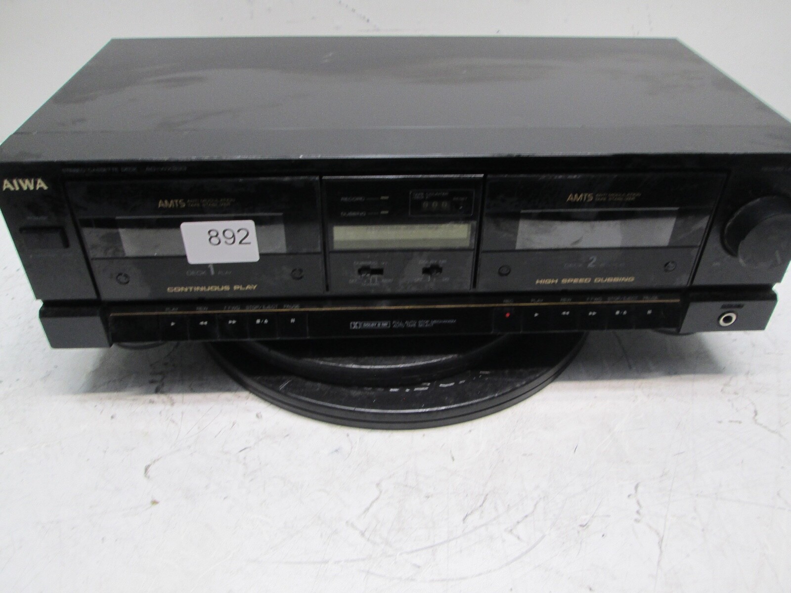 AIWA AD-WX333U Tape Deck - Tested