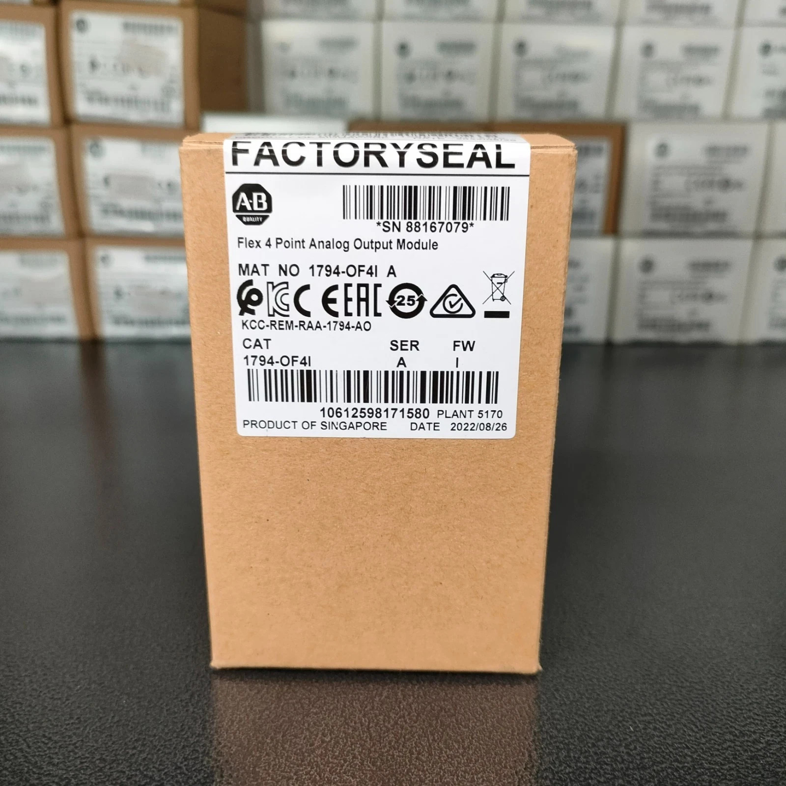 New Factory Sealed AB 1794-OF4I SER A Flex 4 Point Analog Output Module 1794OF4I