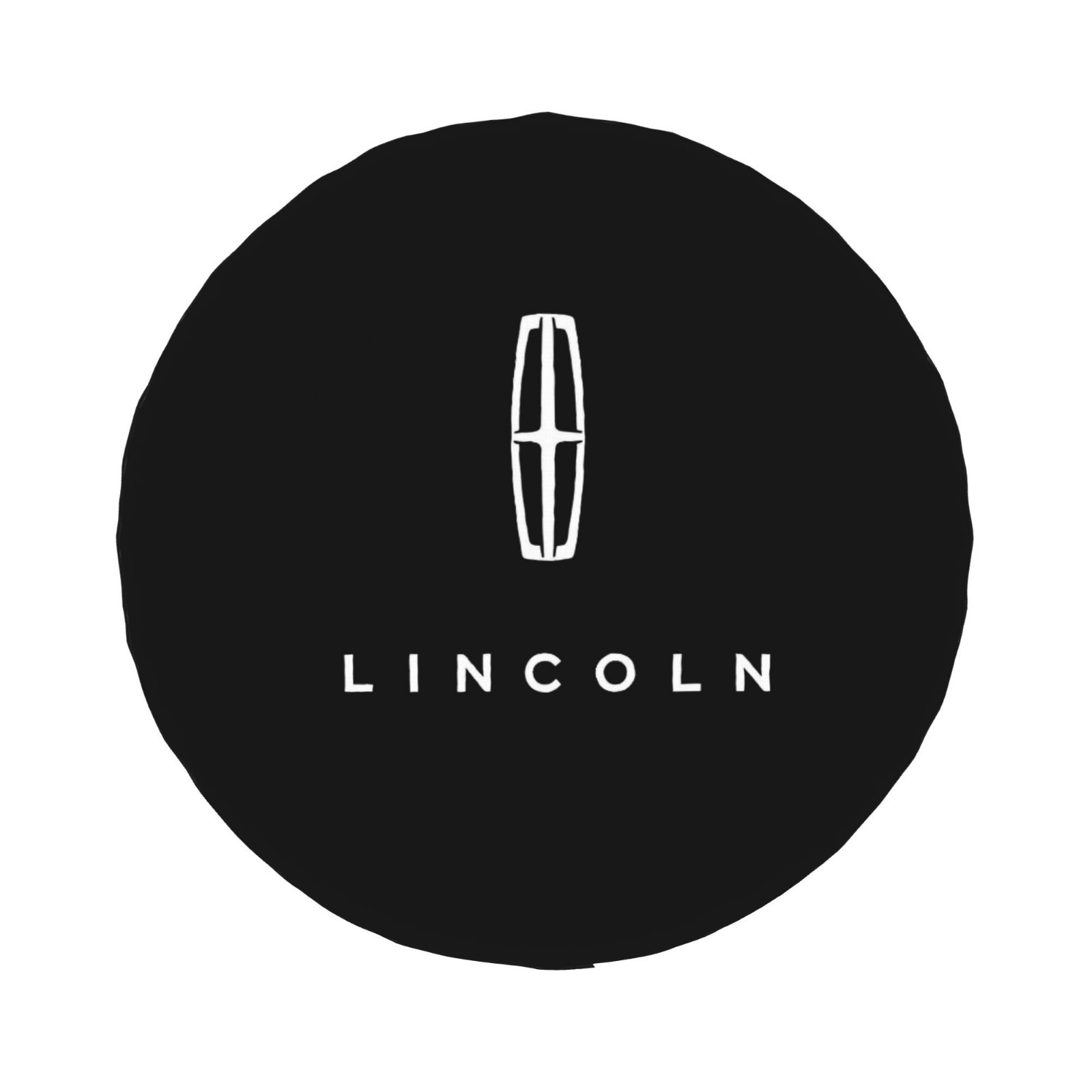17 inch for Lincoln Waterproof Dust-Proof Car Spare Tire Cover Black