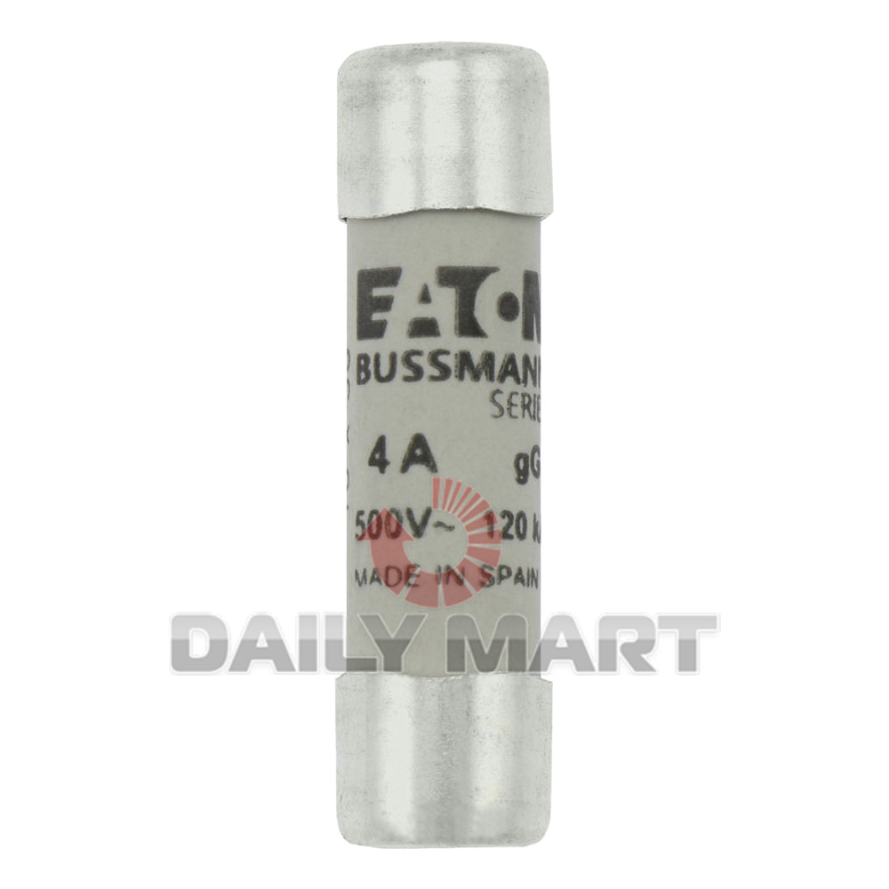 10PCS/New in Box BUSSMANN C10G4 Fuse 4A 500V 10x38mm