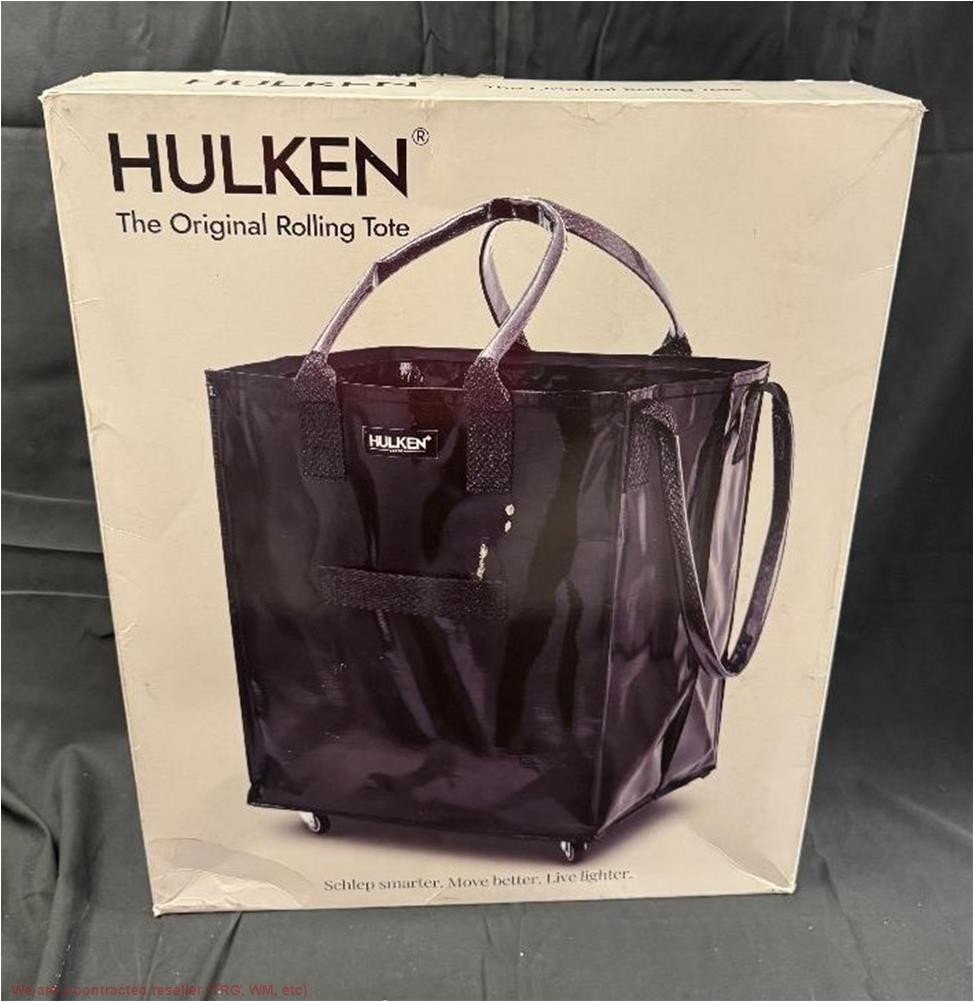 HULKEN Original Rolling Tote Bag Large Black SEE DETAILS HULKEN Original Rolling Tote Bag Large Black SEE DETAILS