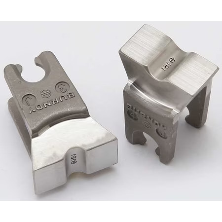 Burndy W161 Crimping Die, W Style, 6 Tons, 6 Awg