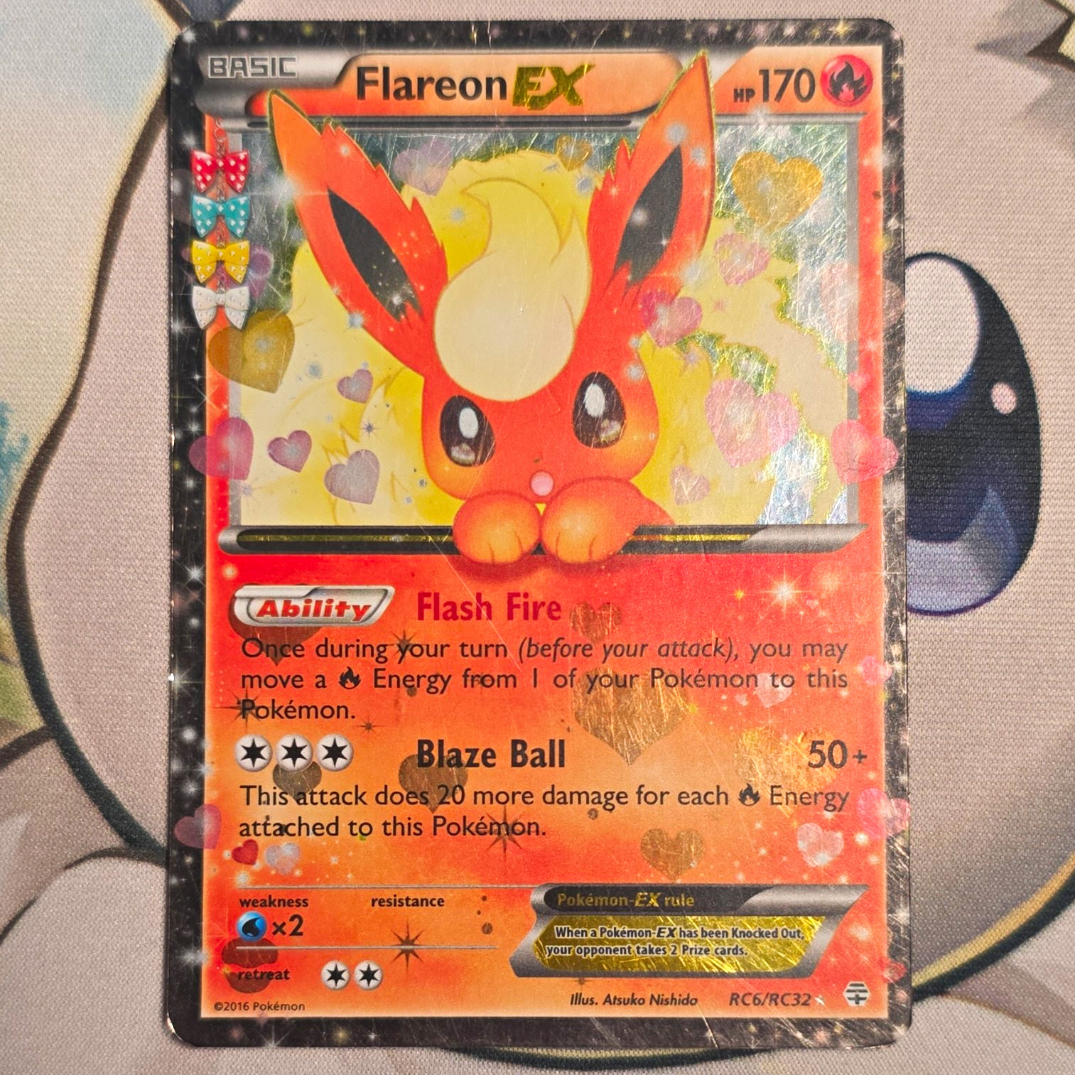 Flareon EX RC6-32 Generations: Radiant Collection Holo