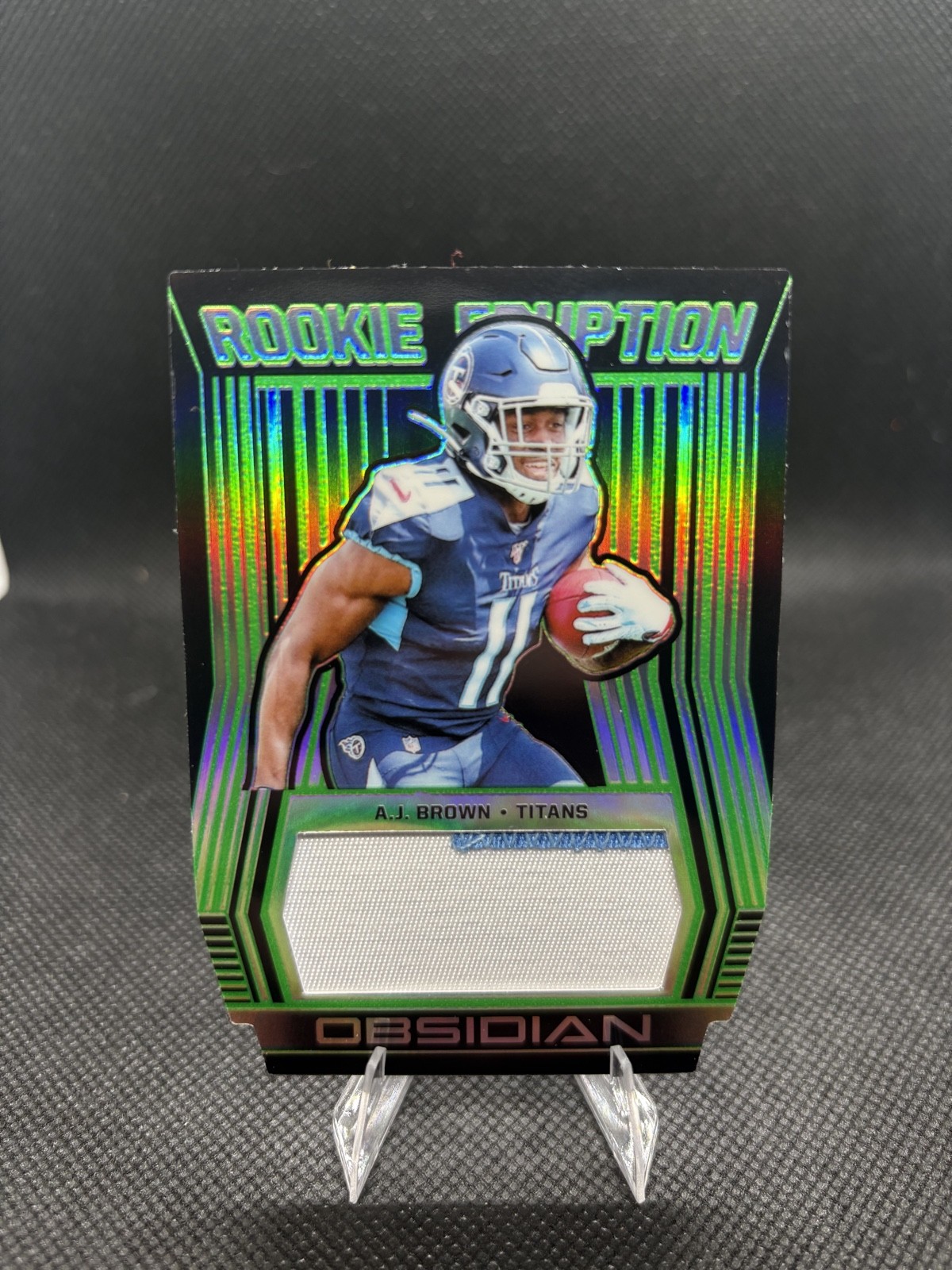 2019 Panini Obsidian - Rookie Eruption A.J. Brown /25 #RE-23 2019 Panini Obsidian - Rookie Eruption A.J. Brown /25 #RE-23