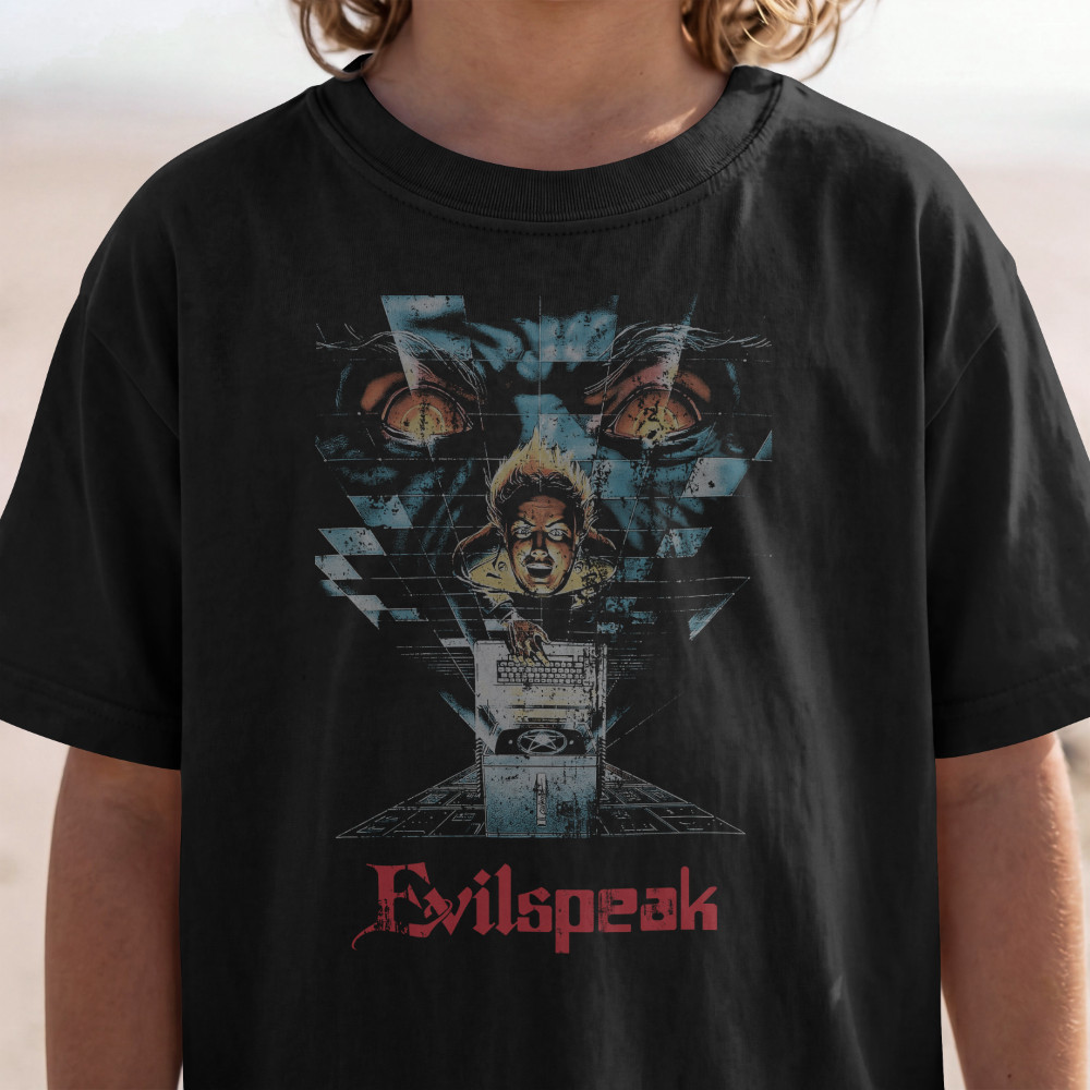 Evilspeak 1981 Retro Horror Tee - Distressed Vintage Movie Shirt - Unisex