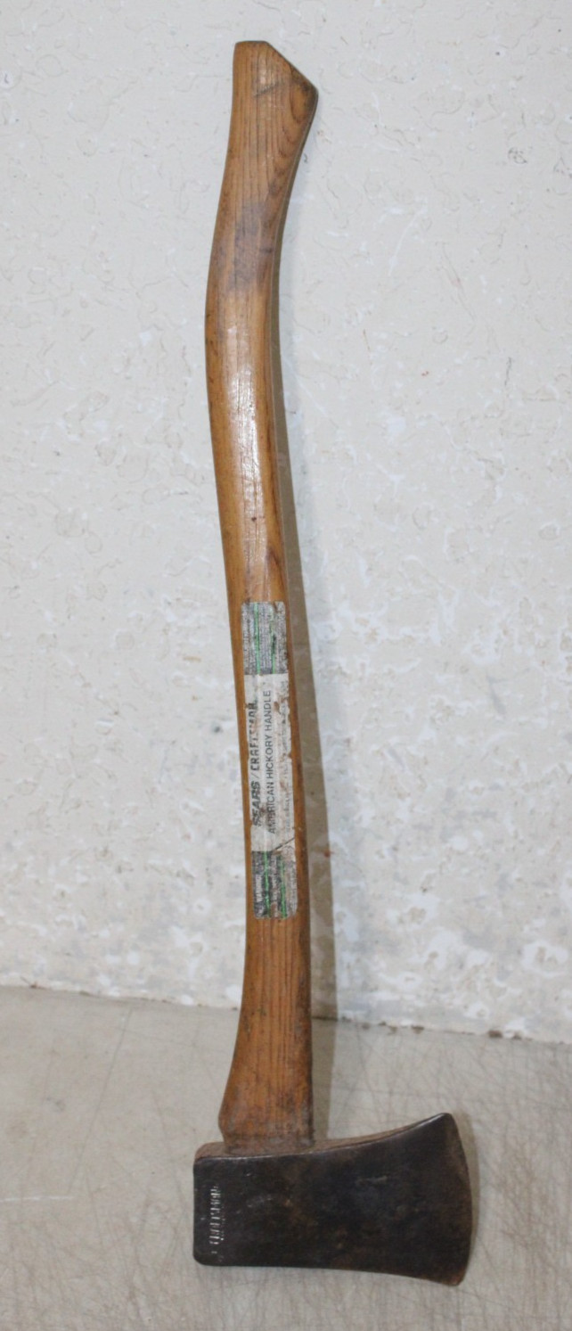 Vintage Craftsman Camping Axe 27\'\' CRSFTSMAN HANDLE