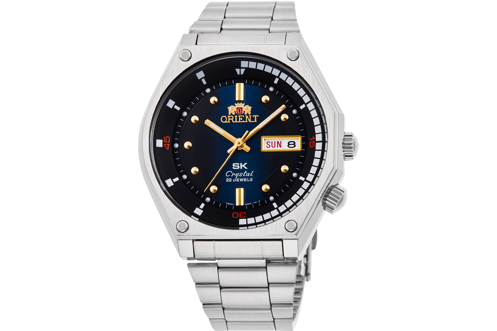 Open Box Orient SK Diver Retro RA-AA0B03L39B RA-AA0B03L Blue Dial