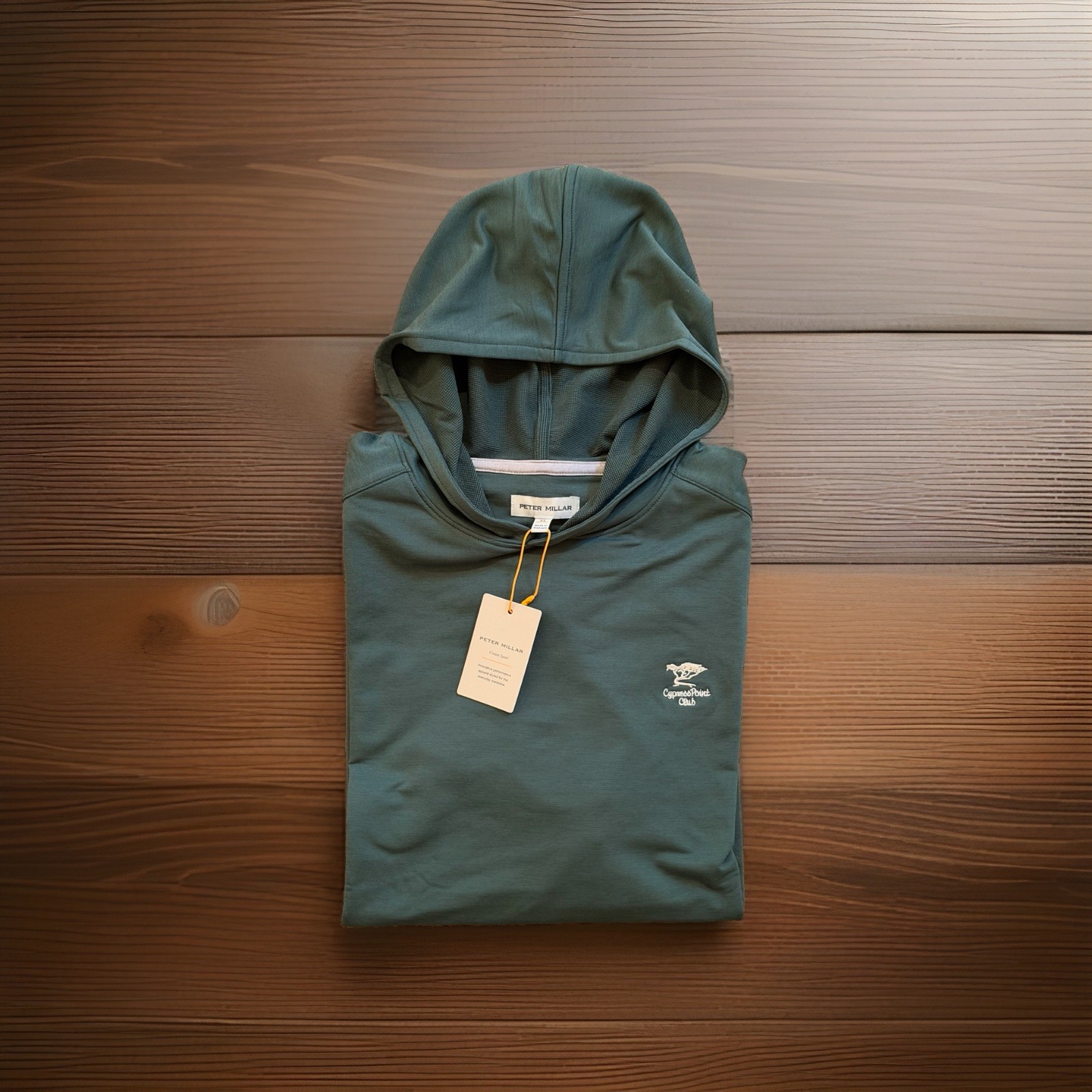 Cypress Point Club Peter Millar Pine Performance Hoodie - XL - NEW Cypress Point Club Peter Millar Pine Performance Hoodie - XL - NEW