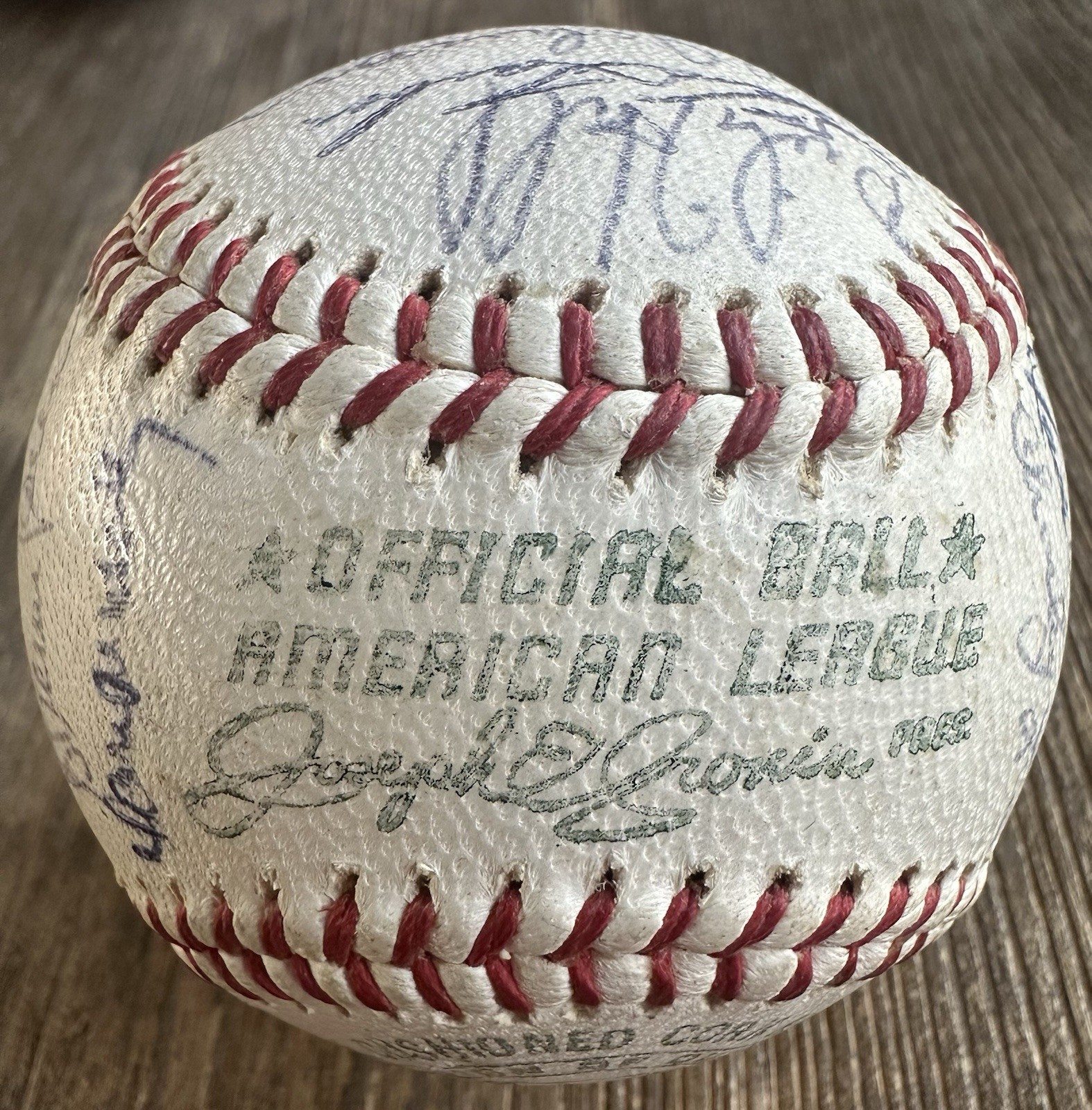 Baltimore Orioles 1964 Team Signed Original Baseball w/ Multiple Autographs